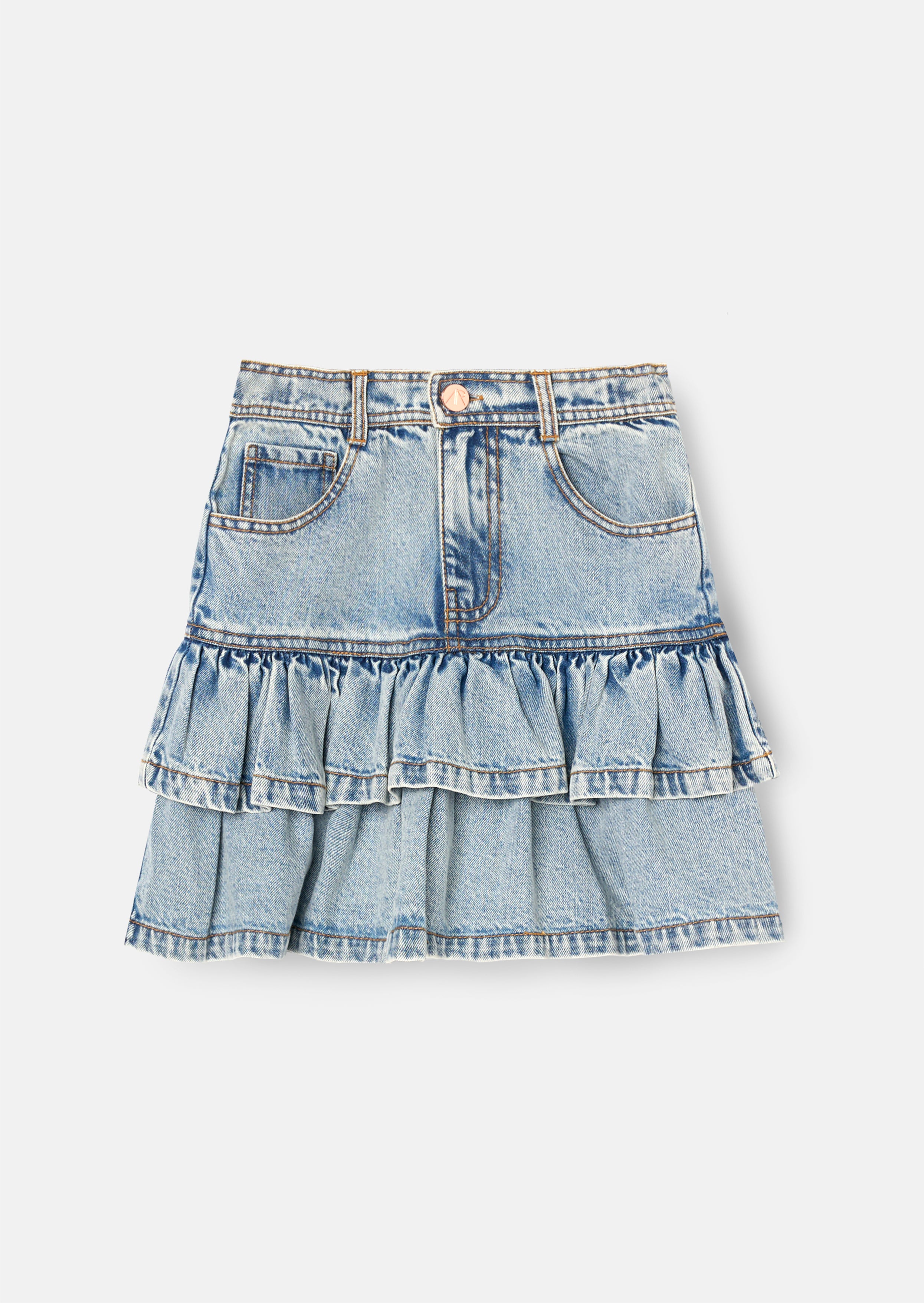 Noemie Rara Denim Mini Skirt