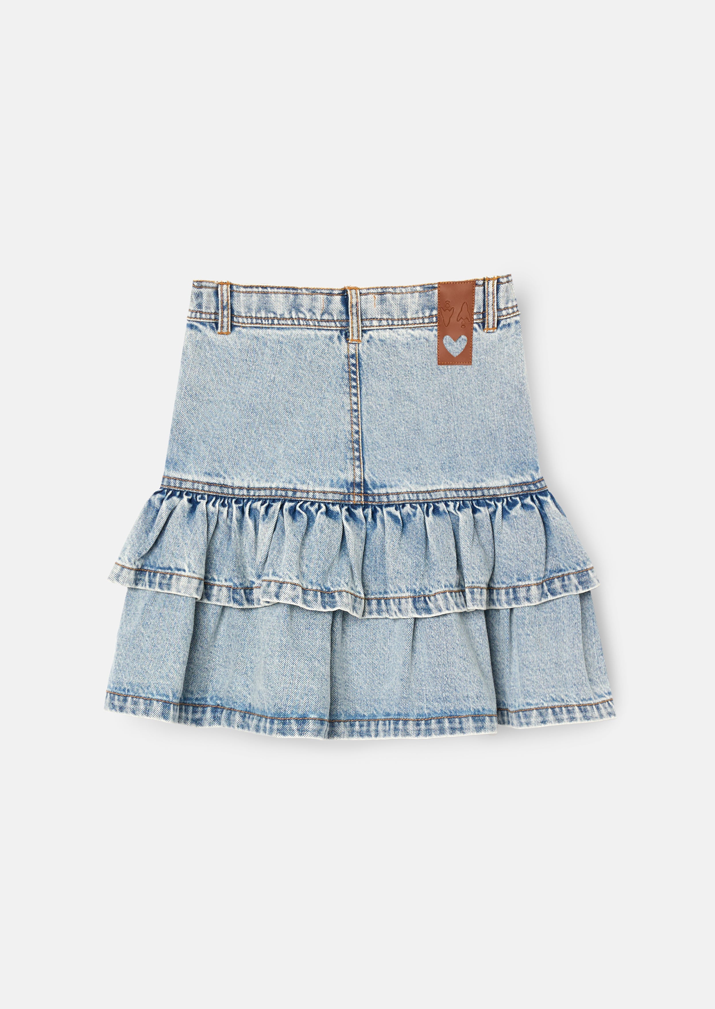 Noemie Rara Denim Mini Skirt