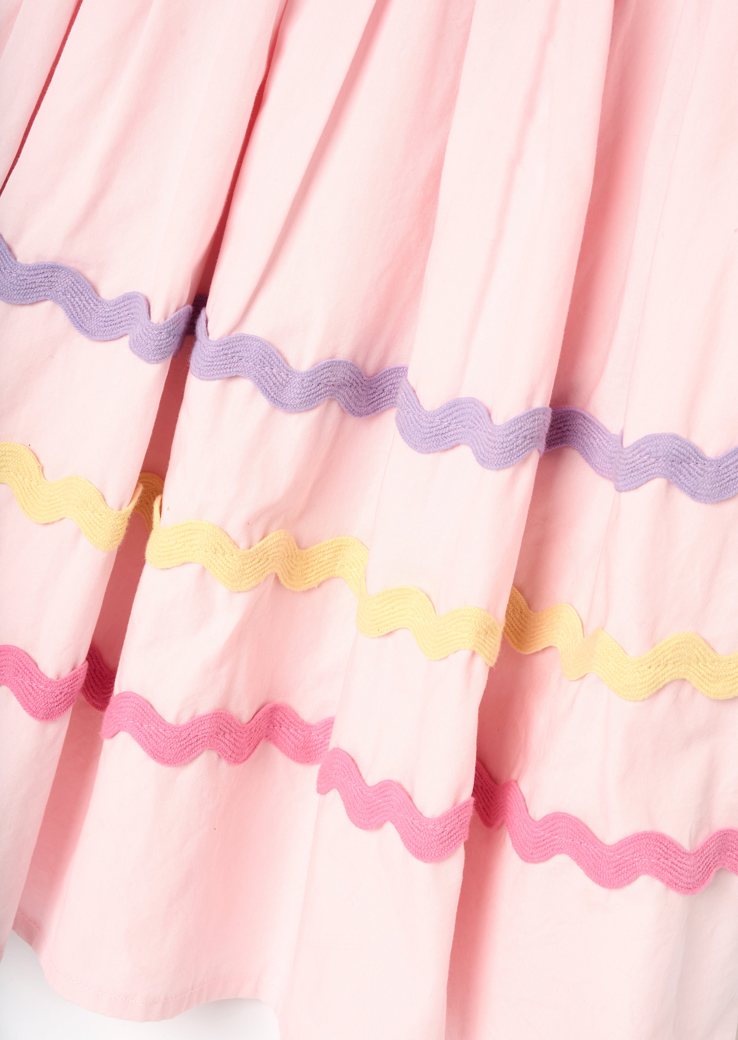 Mia Weites Zickzack-Kleid