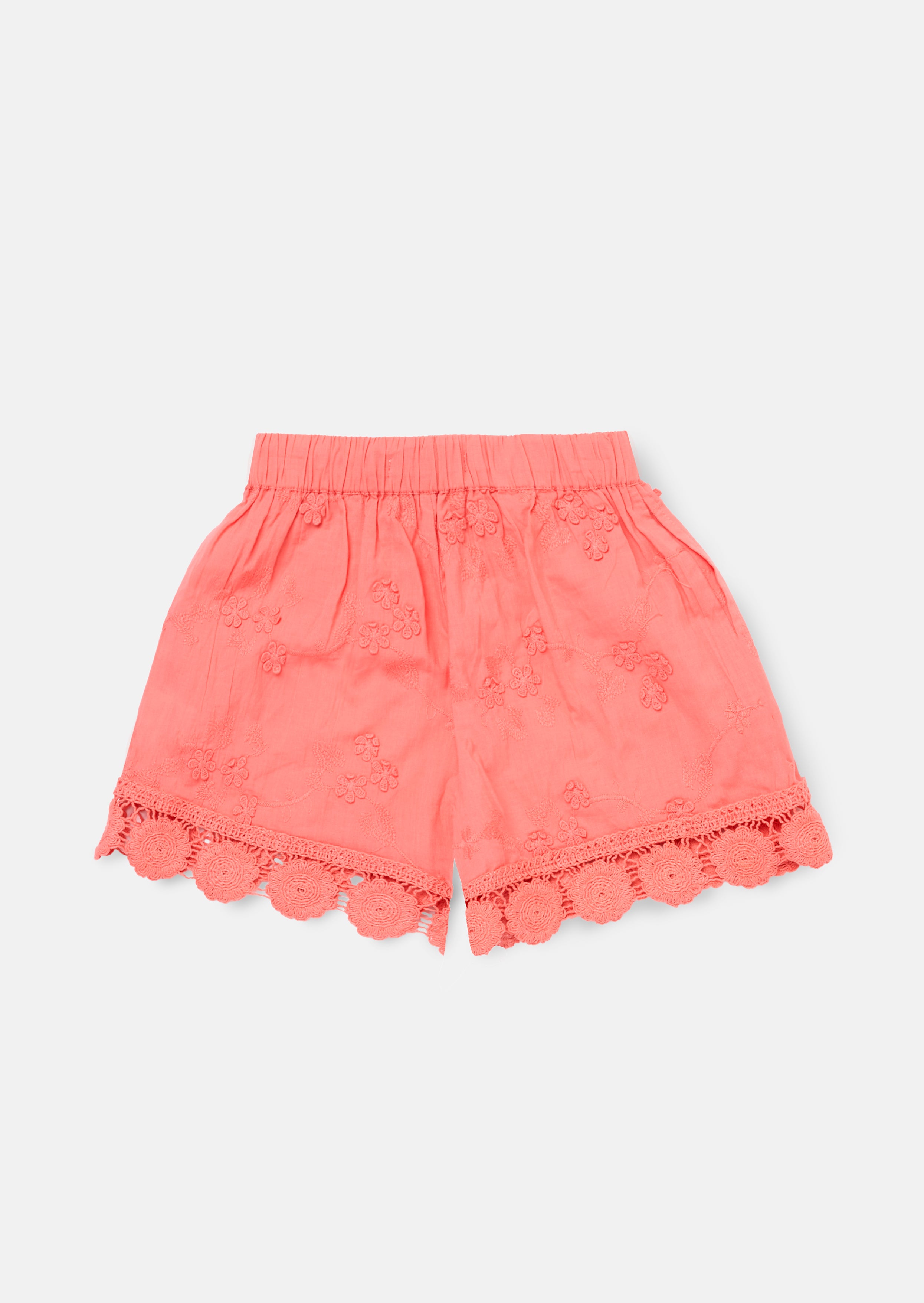 Mila Crochet Hem Shorts
