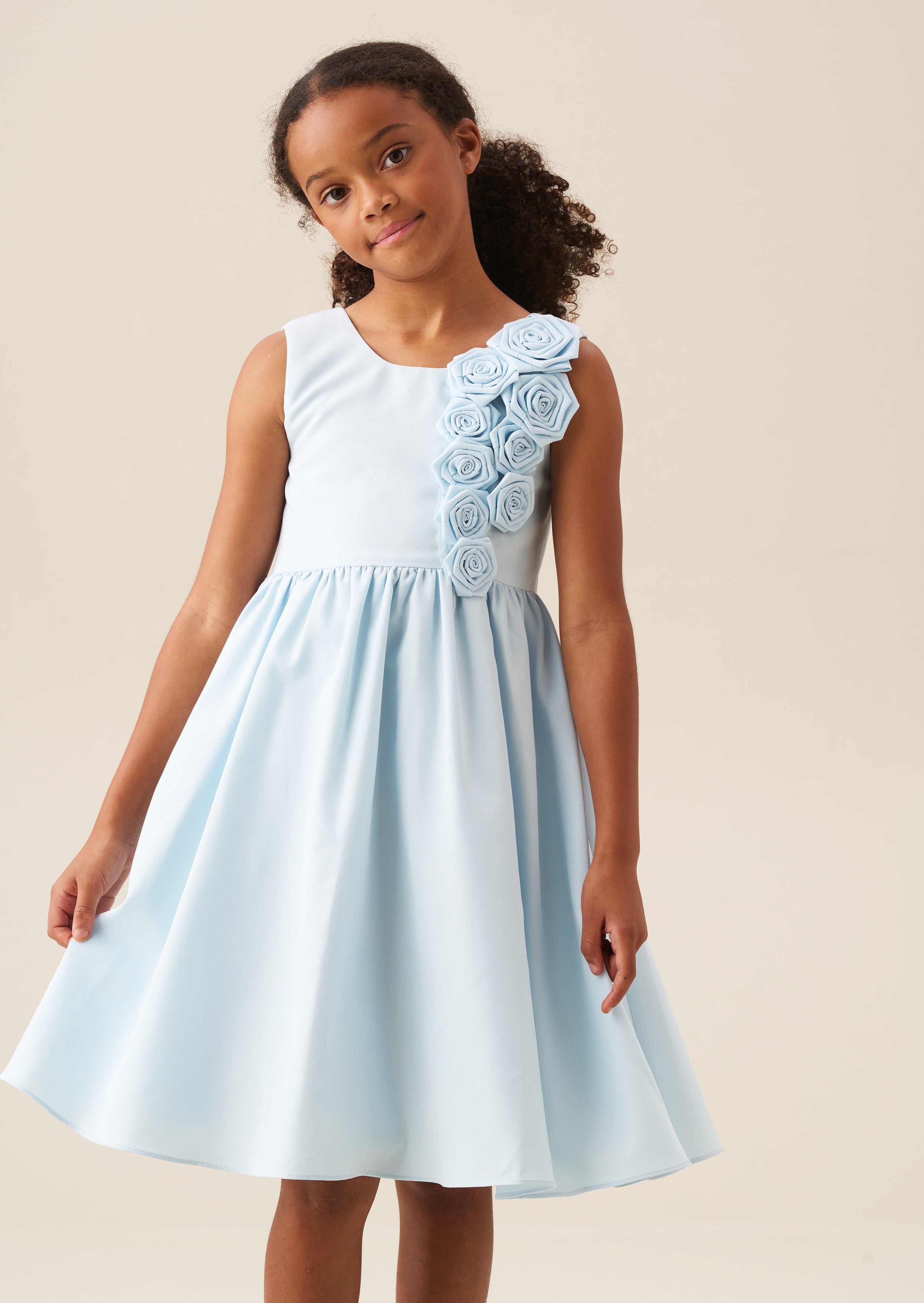 Niamh 3D Flower Corsage Dress