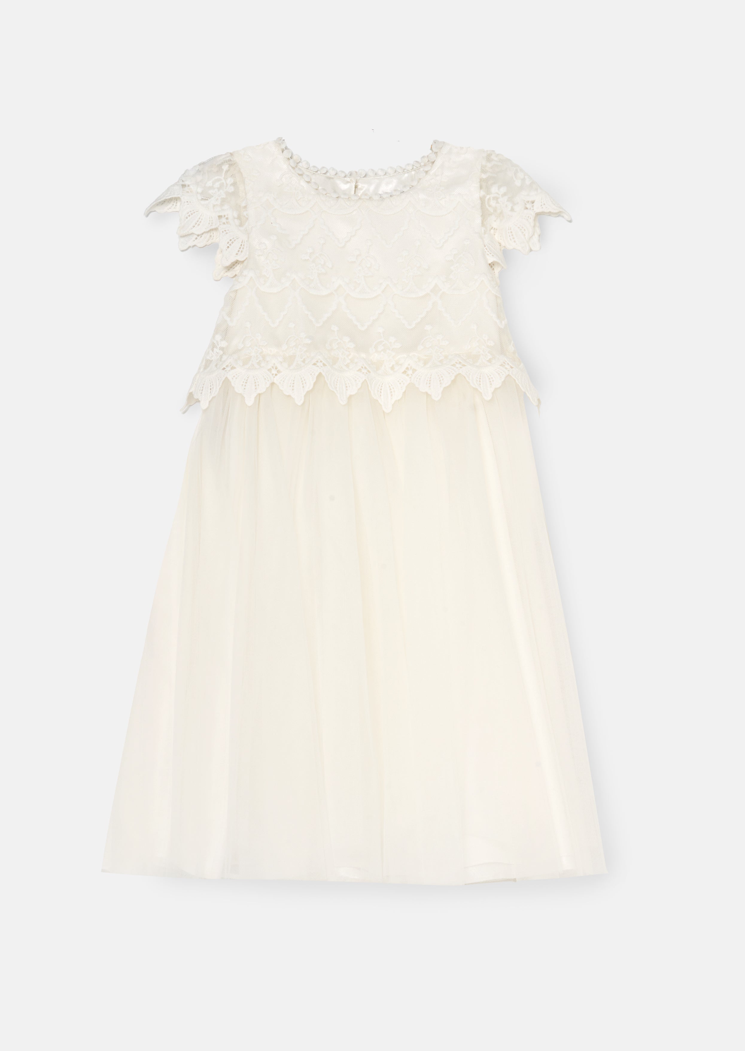 Lucy Lace Ivory Dress