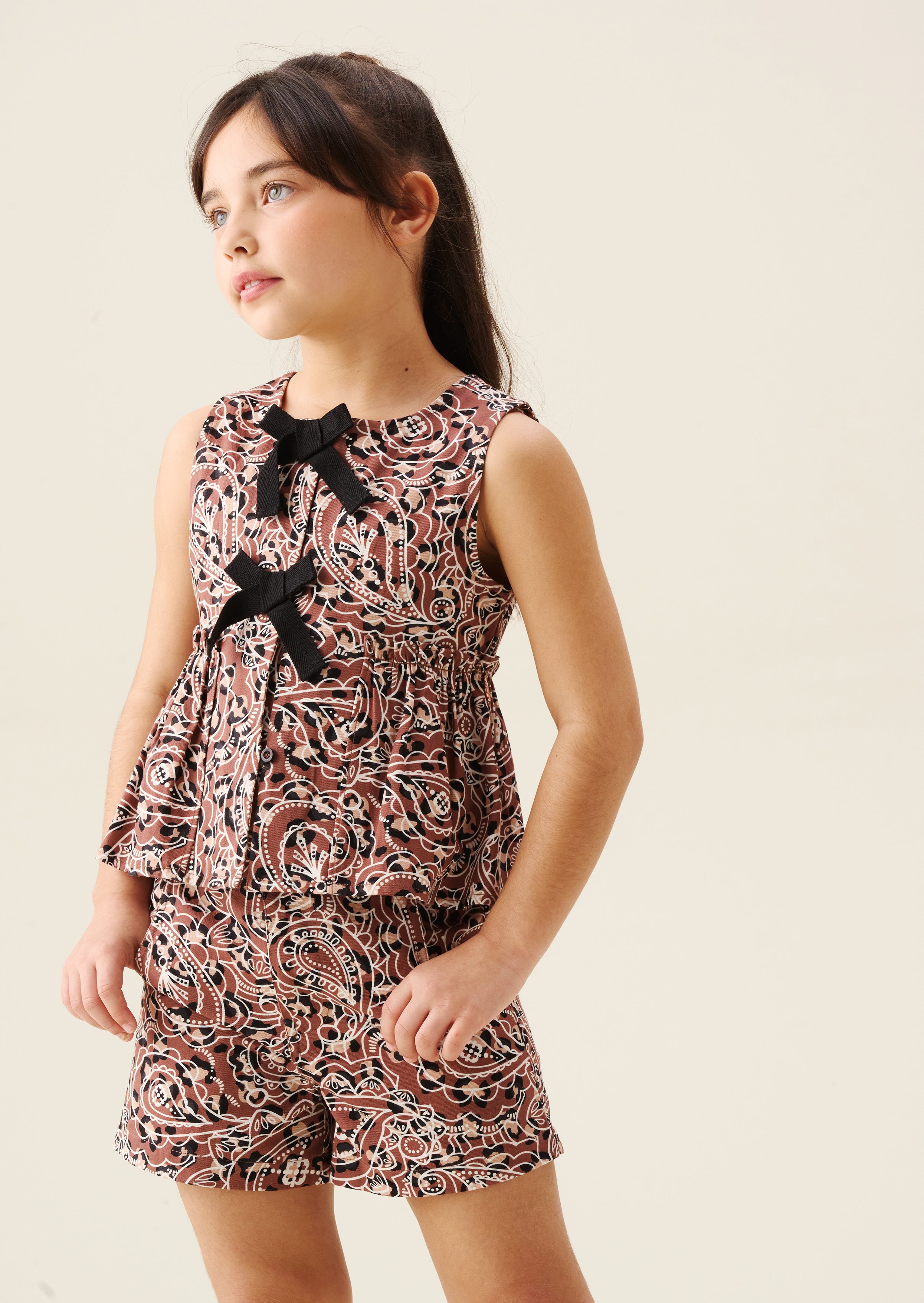 Krótka spódnica w panterkę Livvy