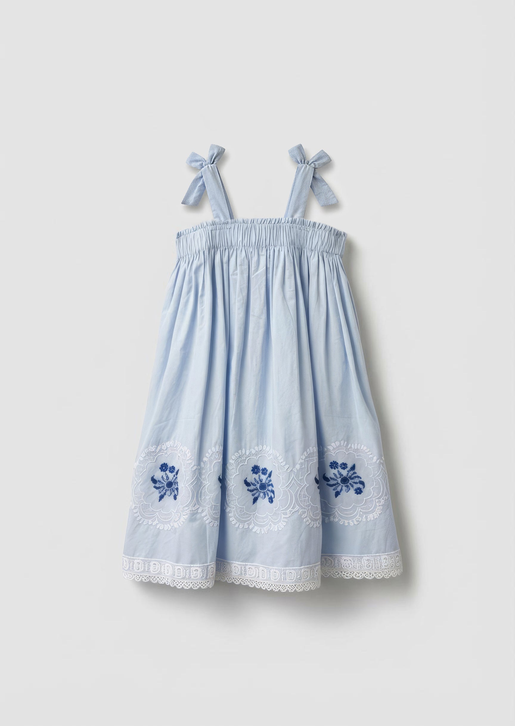 Aliy Kleid mit bestickten Trägern