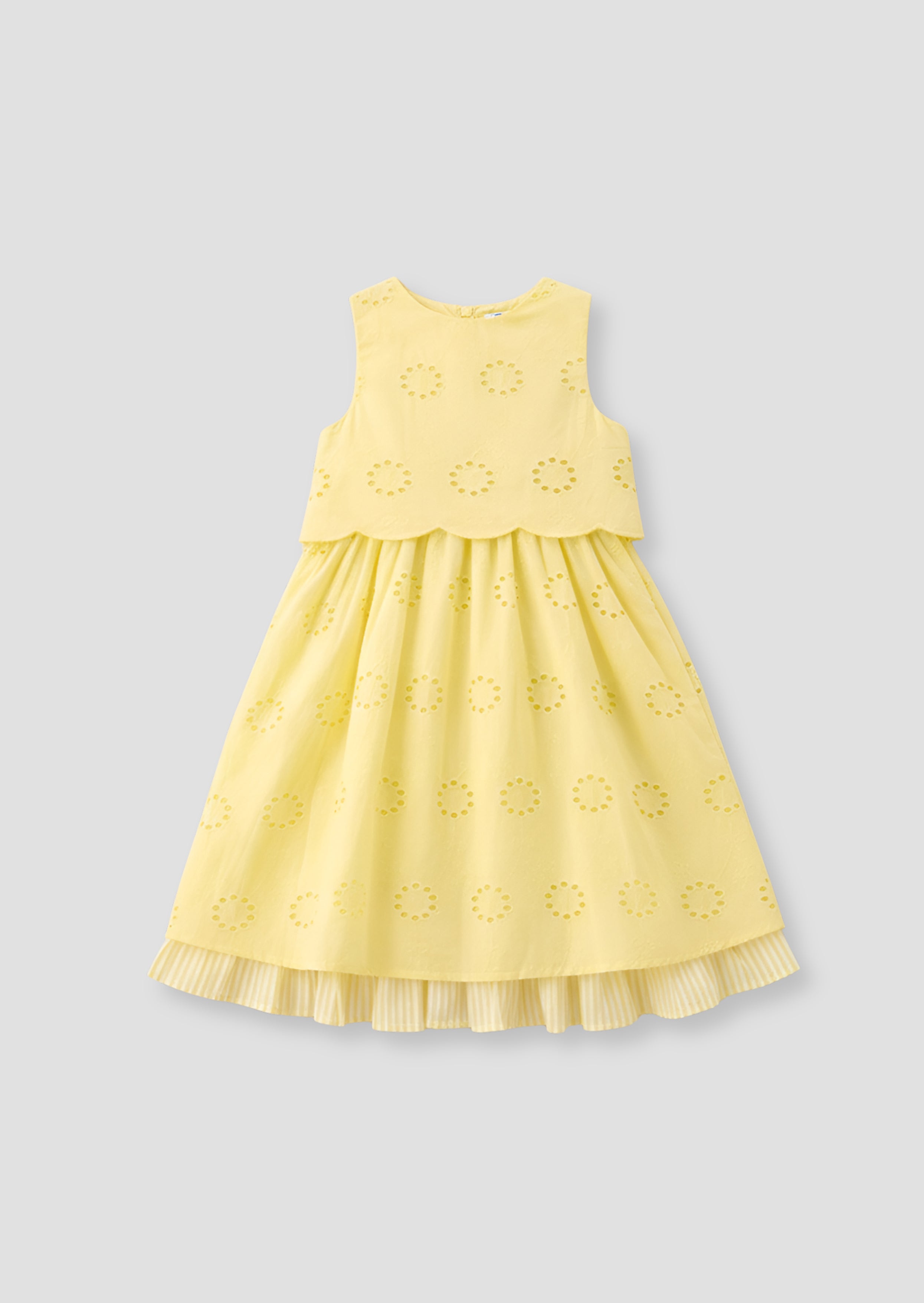 Natalie Broderie Bow Back Dress