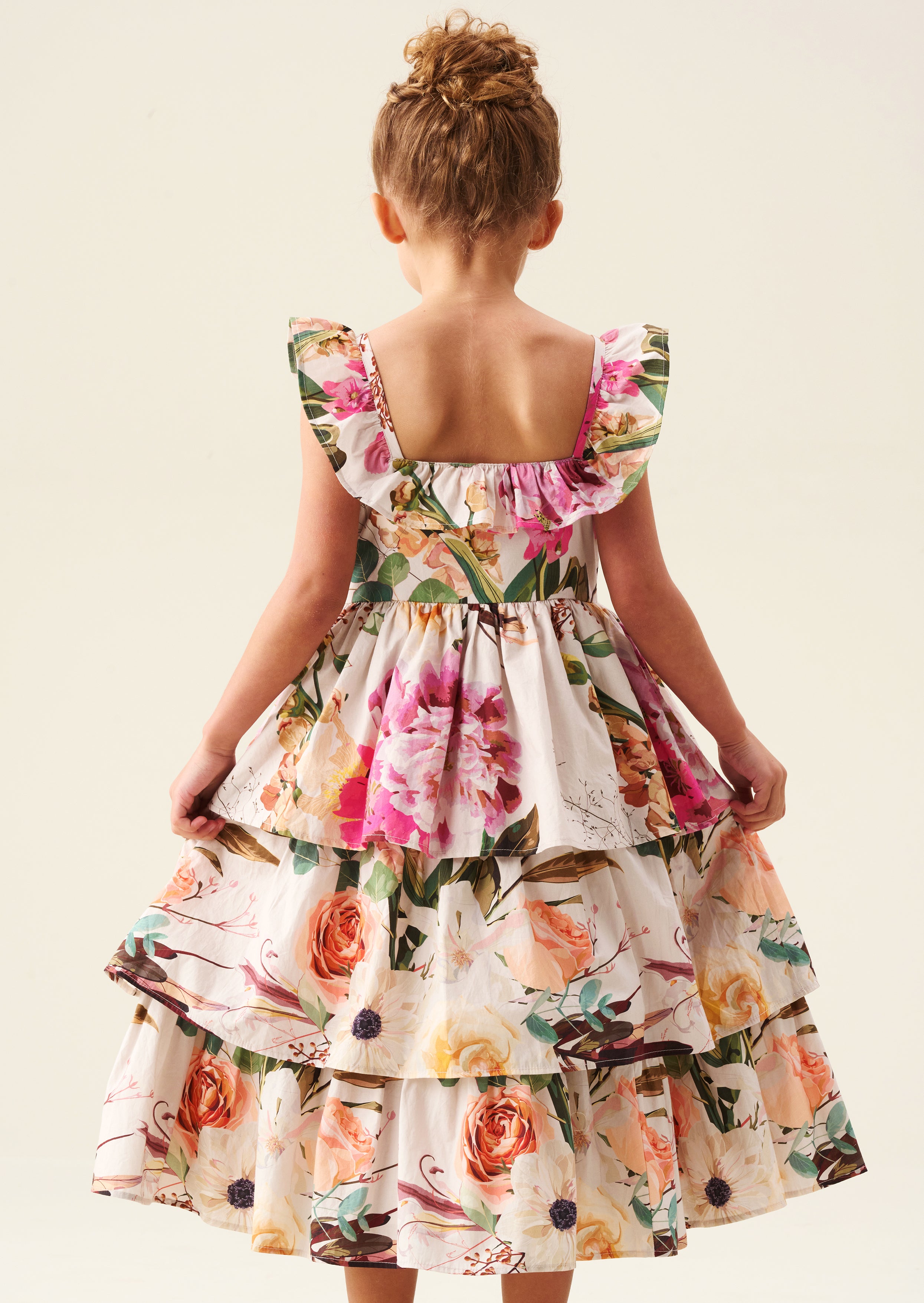 Dahlia Multi Ruffle Tiered Dress