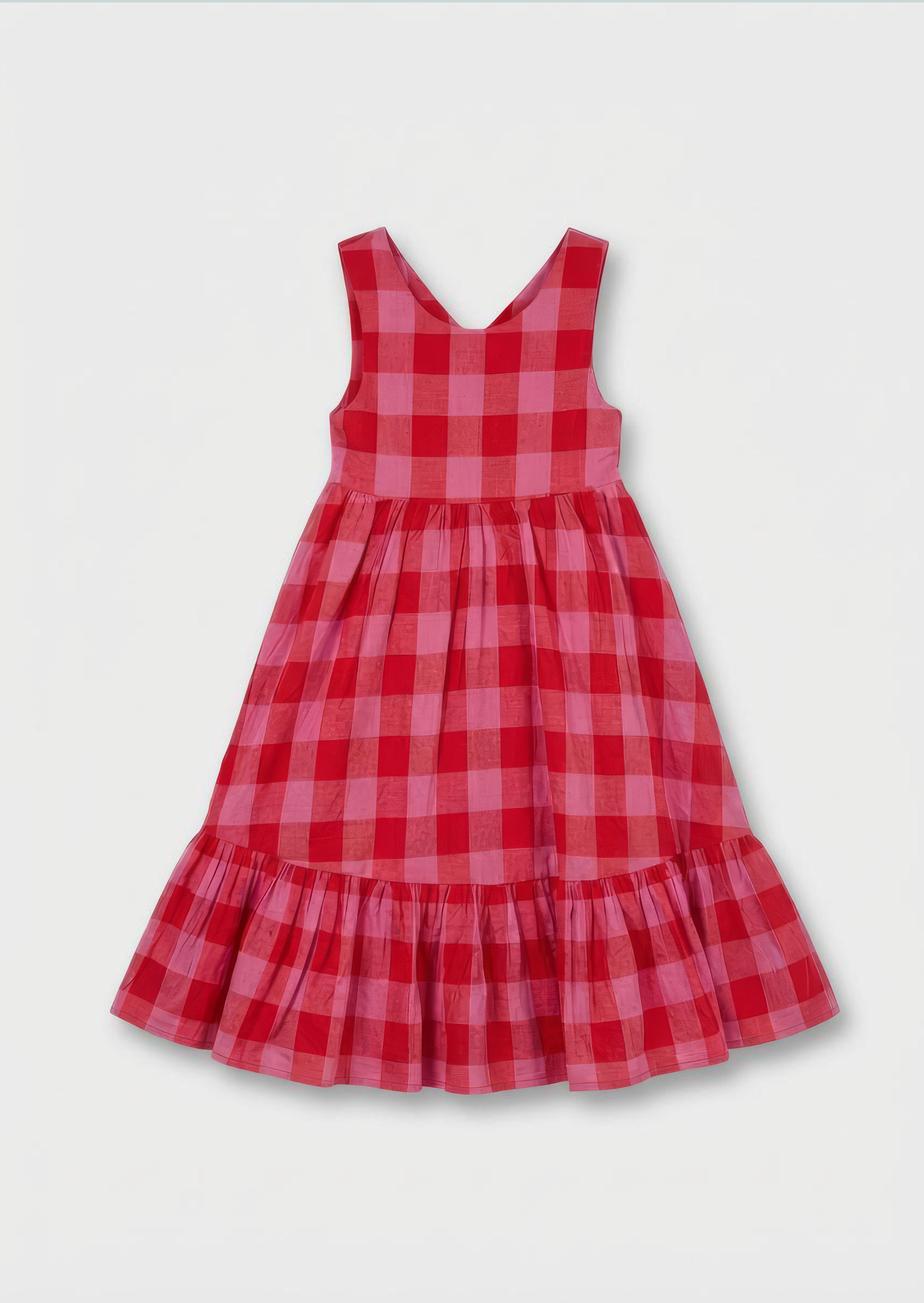 Bella Rosa Vichykaro Kleid