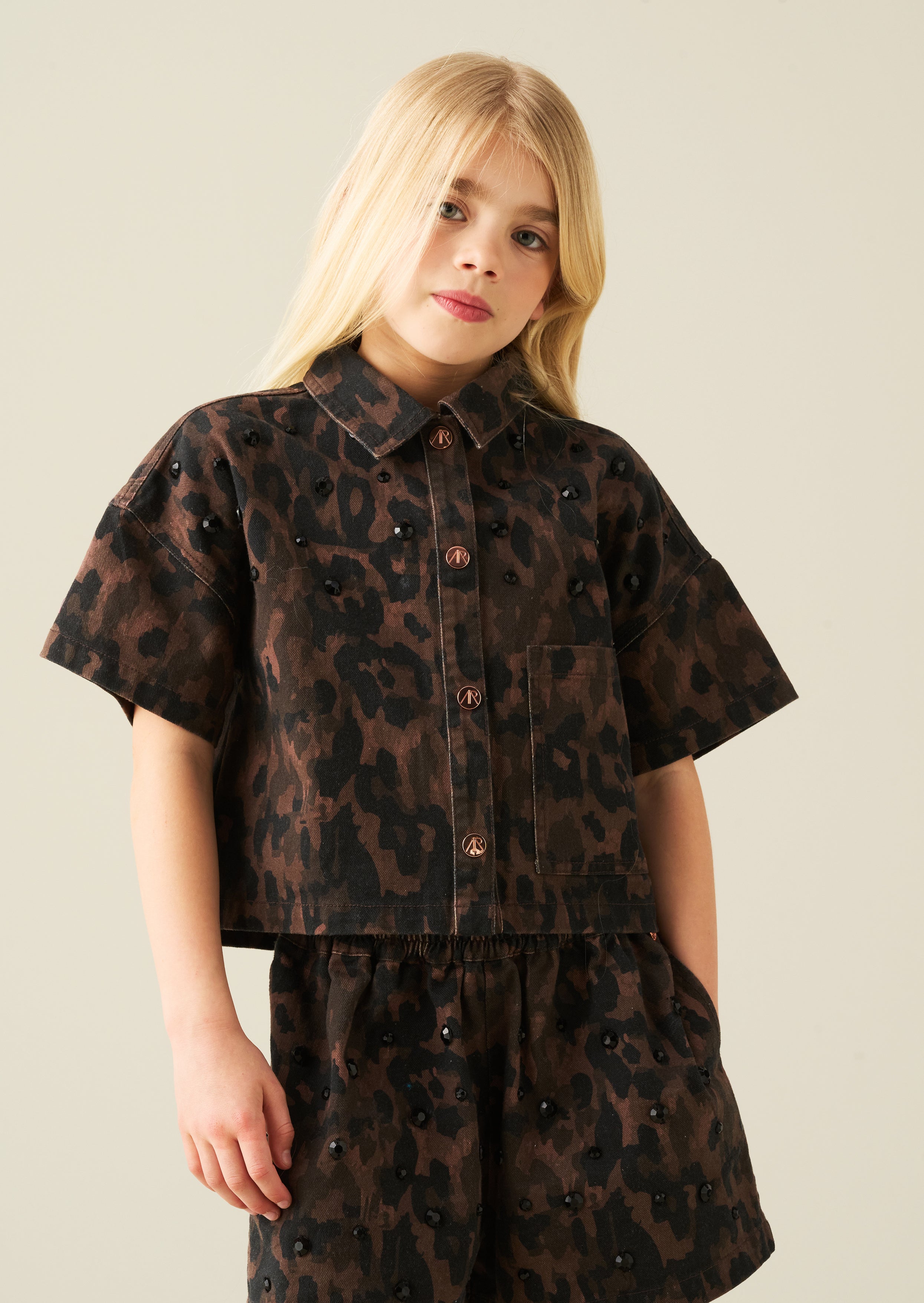 Camisa Zeta Leopardo
