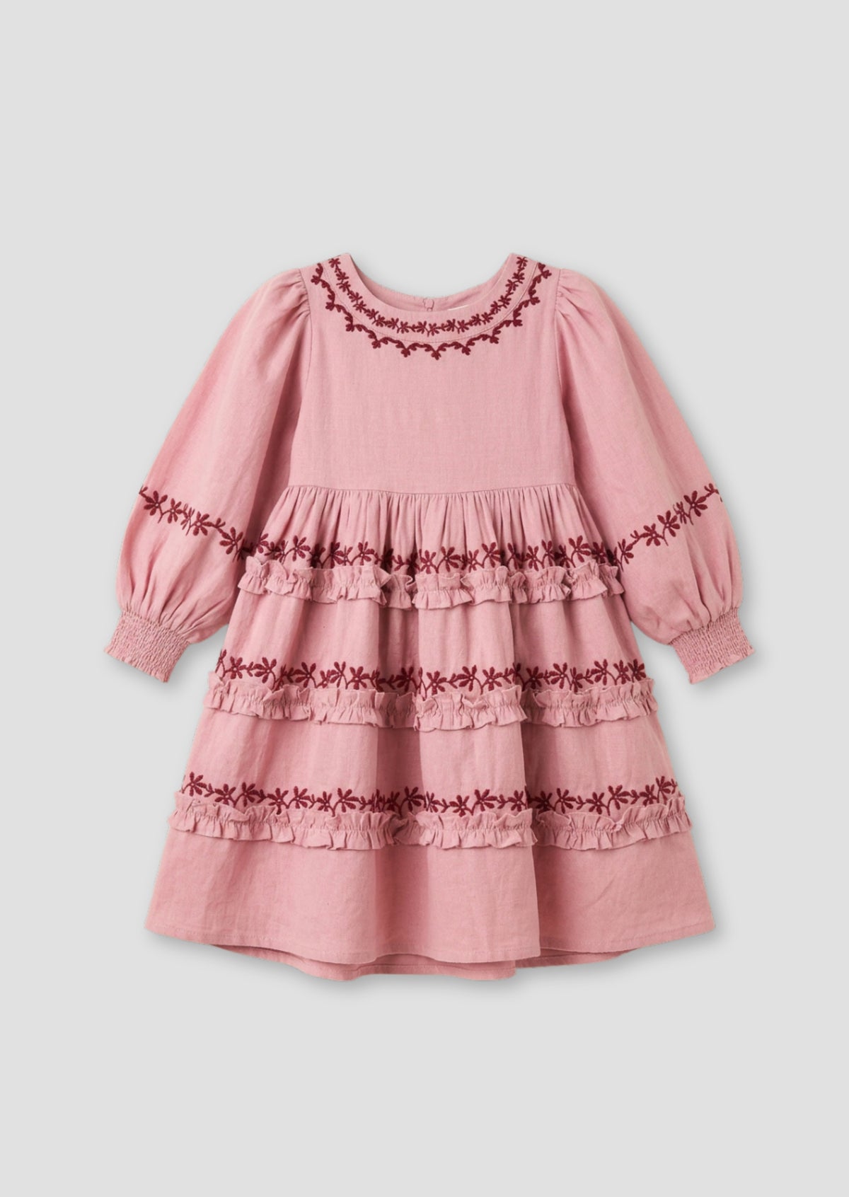 Reyna Embroidered Dress