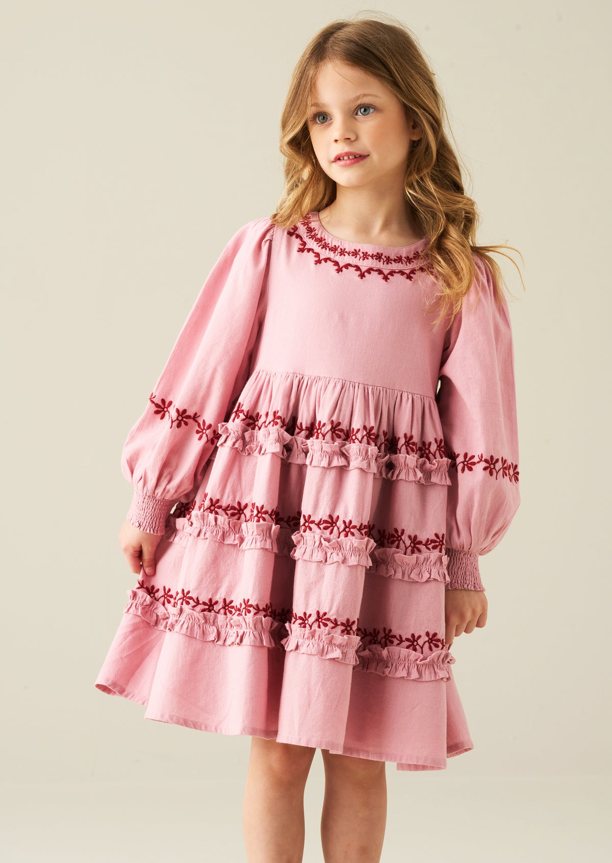 Robe brodée Reyna