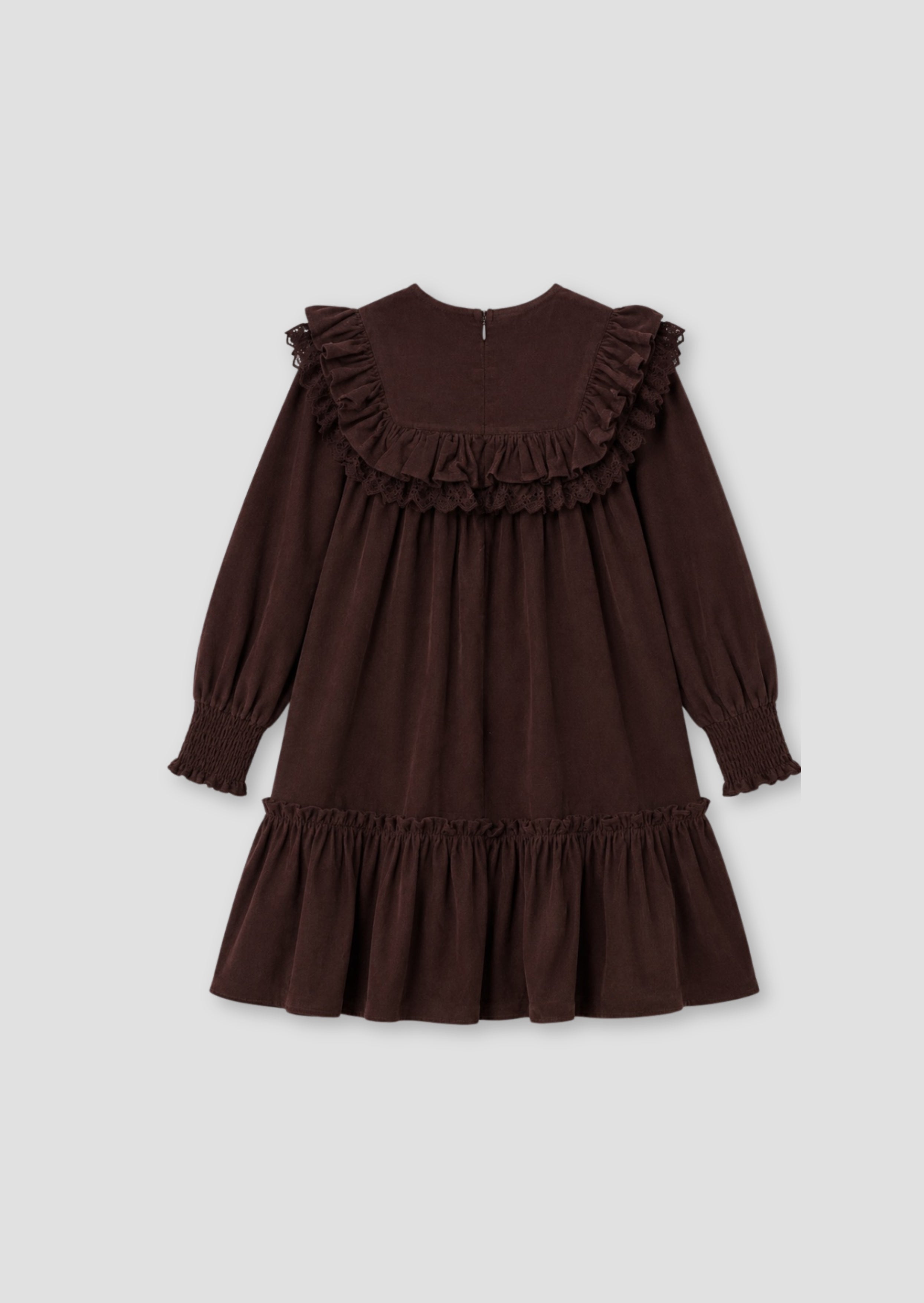 Avery Cord Lace Trim Dress