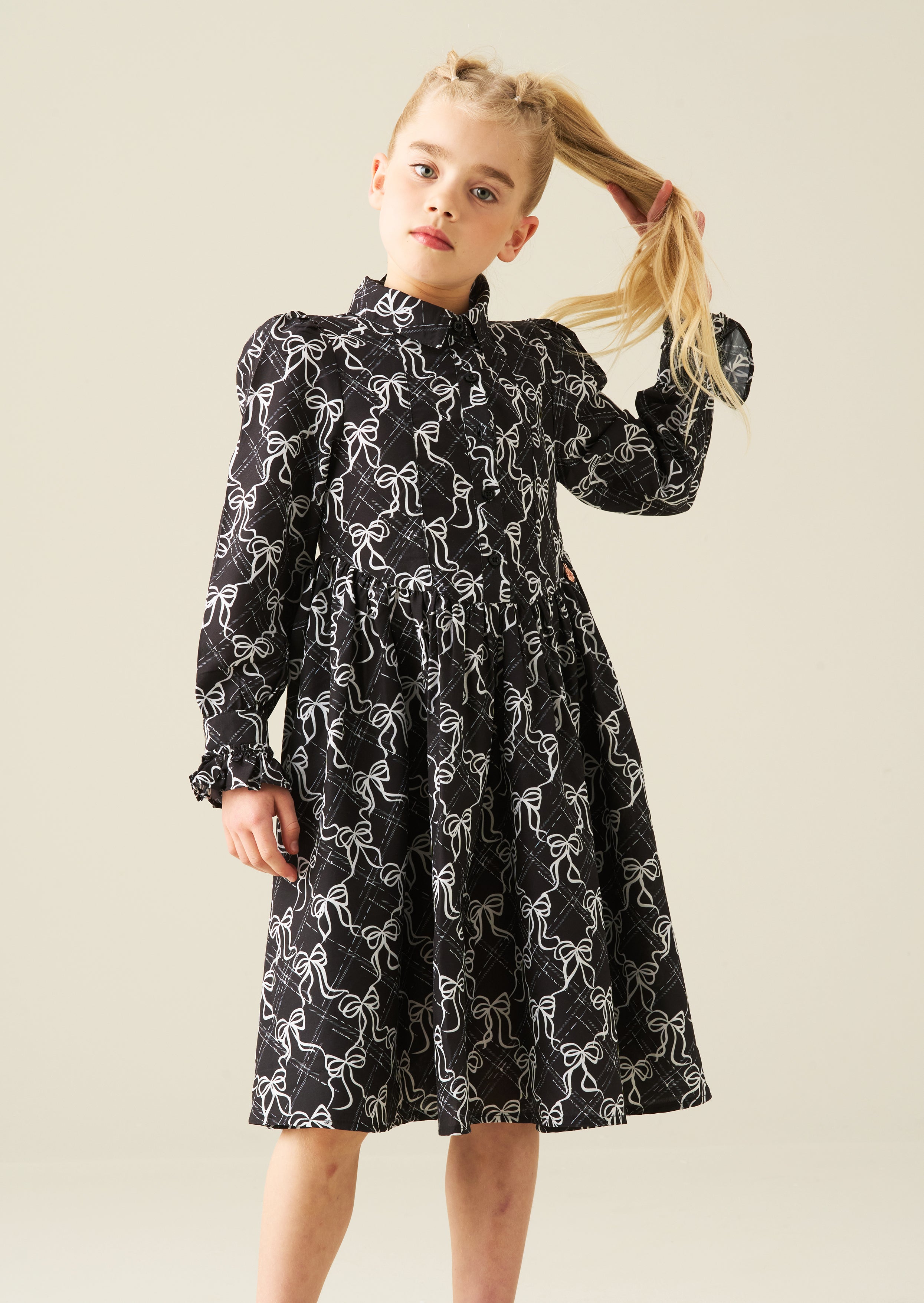 Vestito camicia con stampa Blair