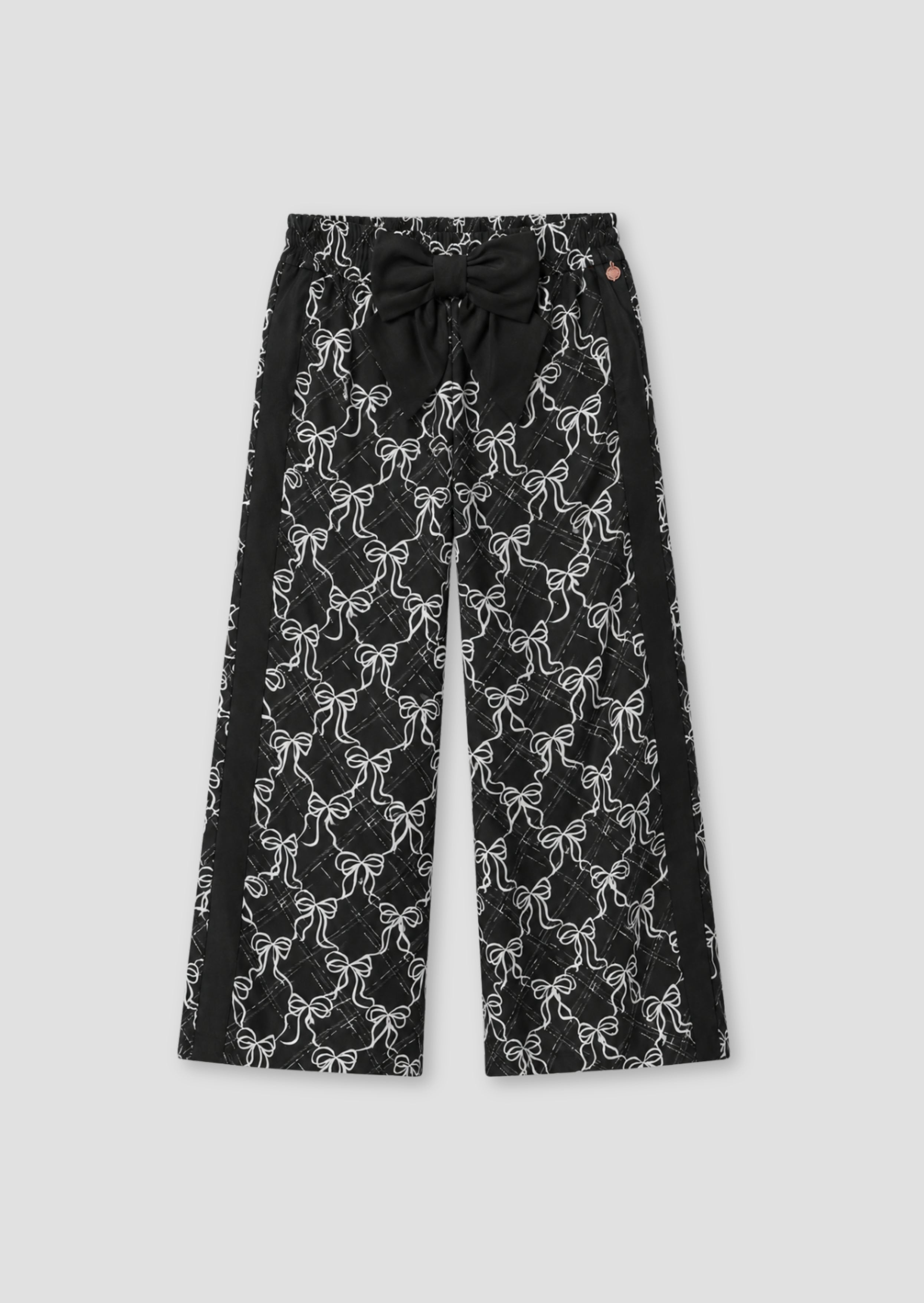 Pantaloni a gamba larga con stampa Blair