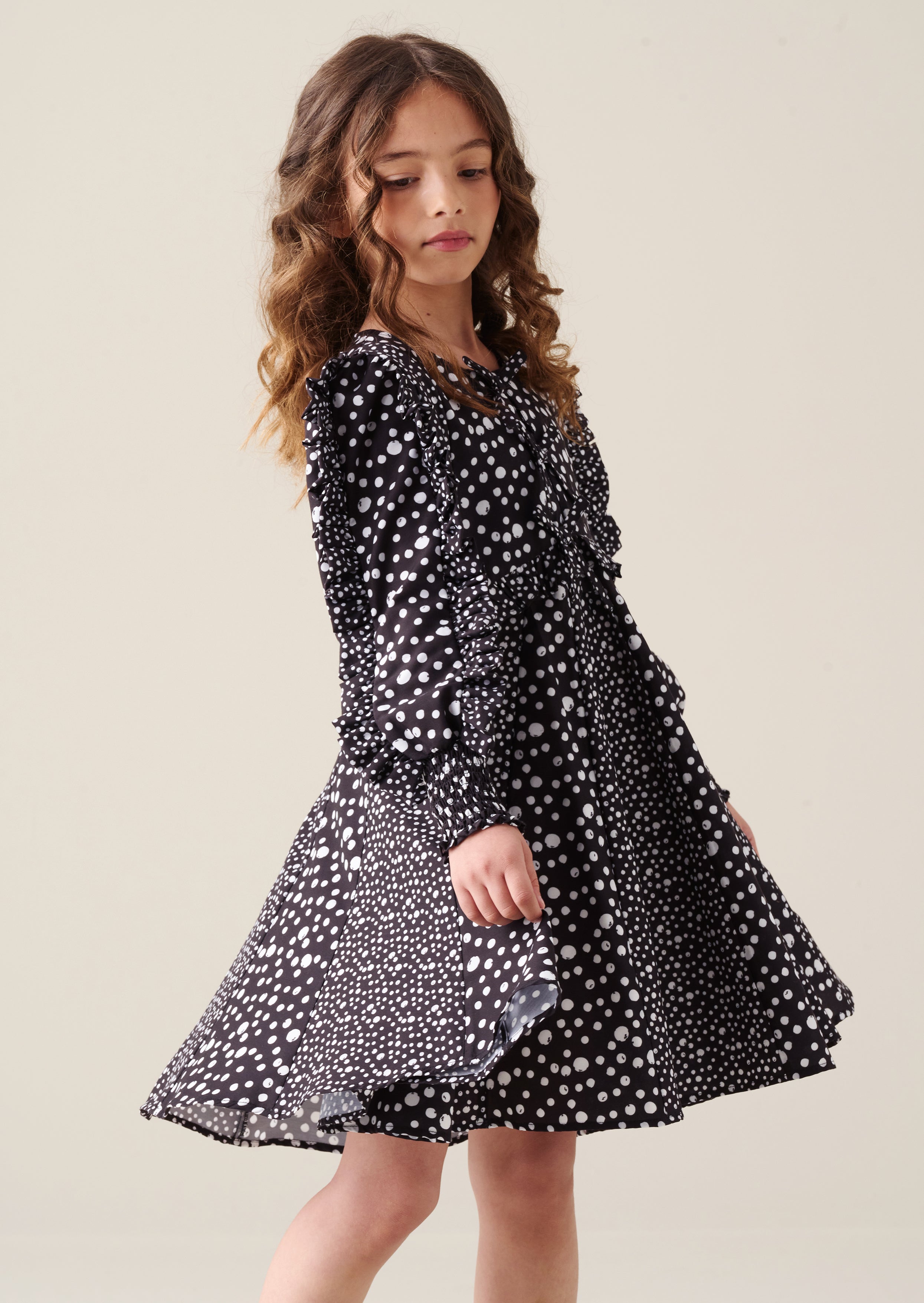 Sukienka Saskia Frill Godet