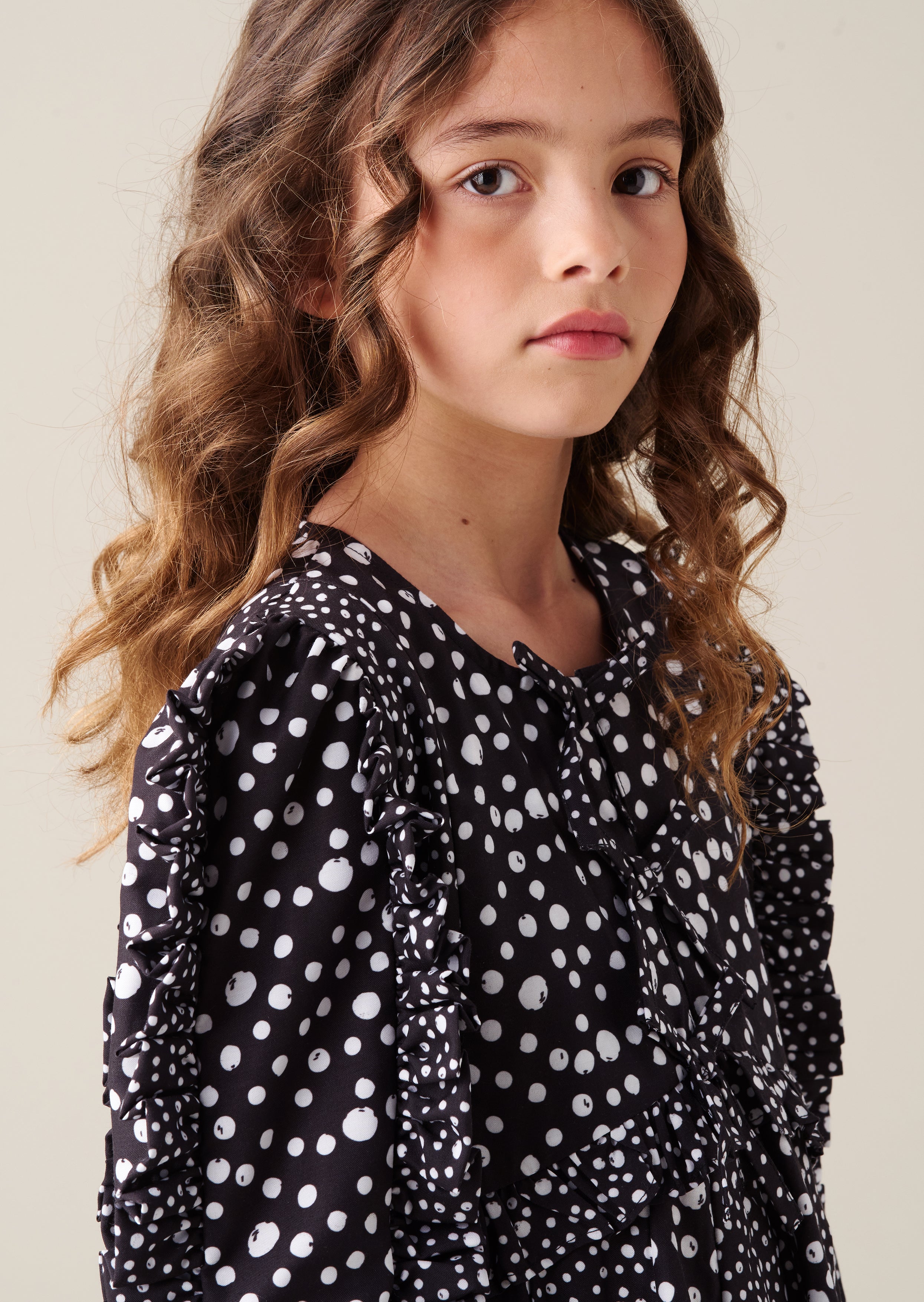 Sukienka Saskia Frill Godet
