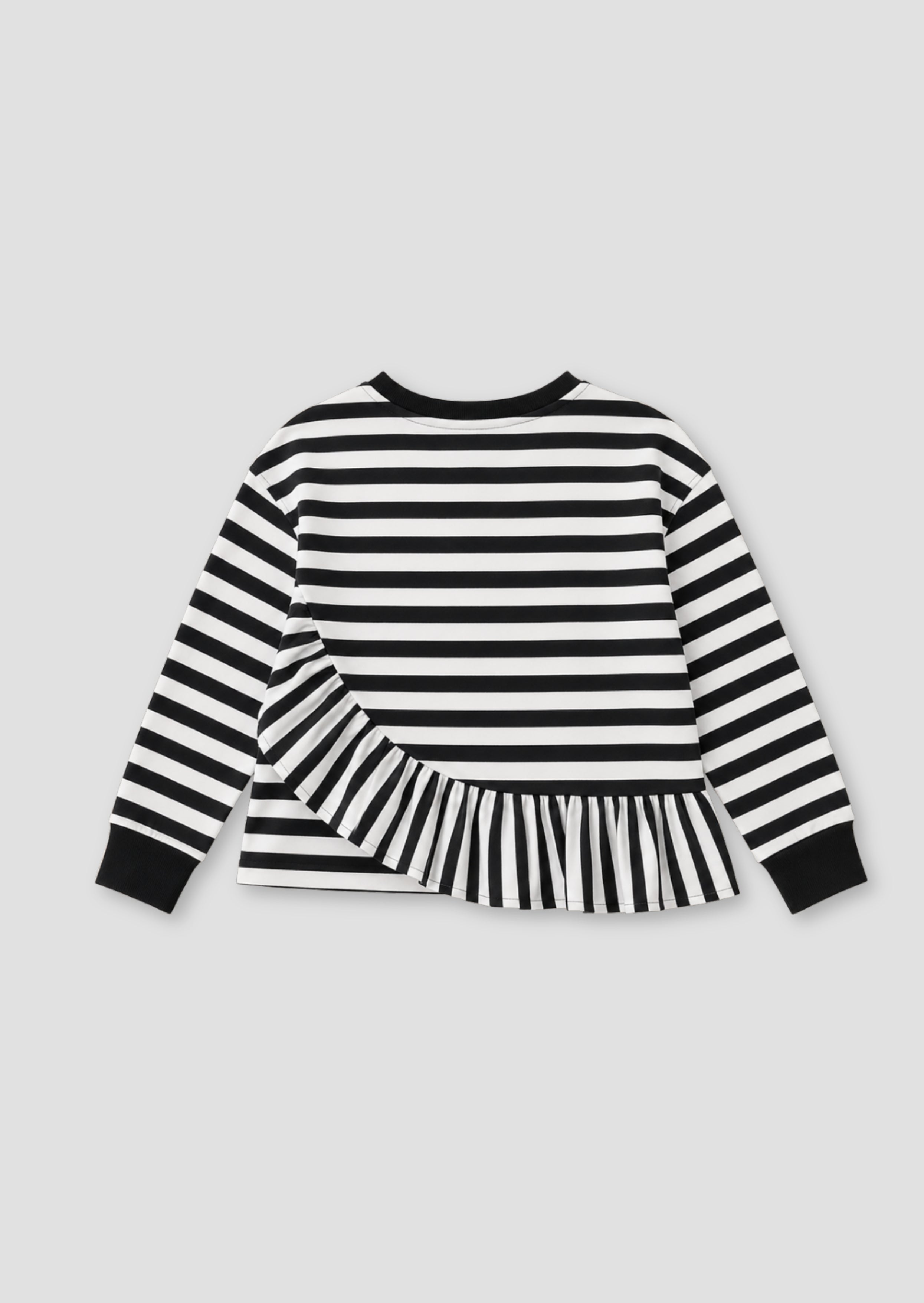 T-shirt rayé Peplum Marley