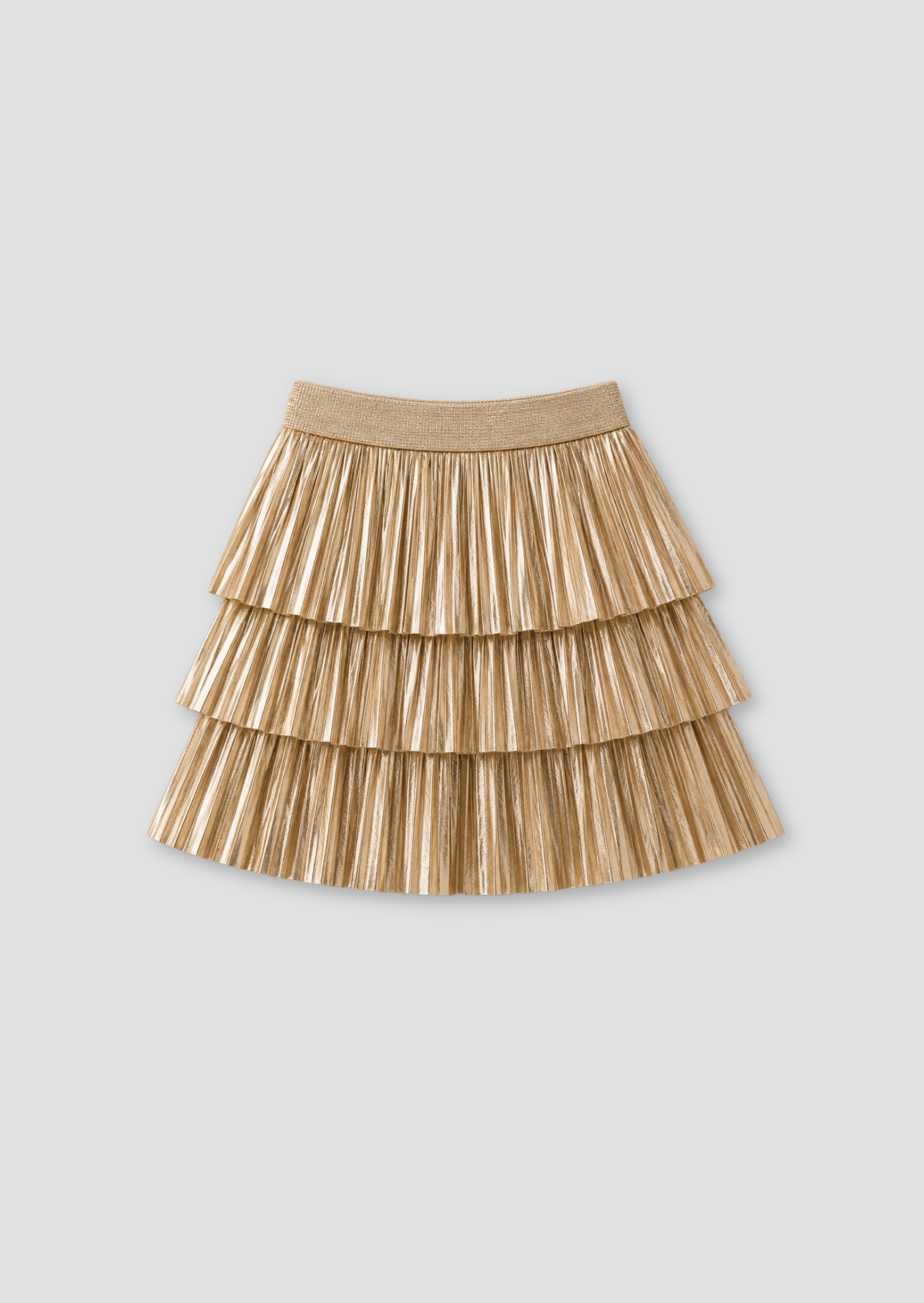 Lucile Metallic Plissierter Rara-Rock