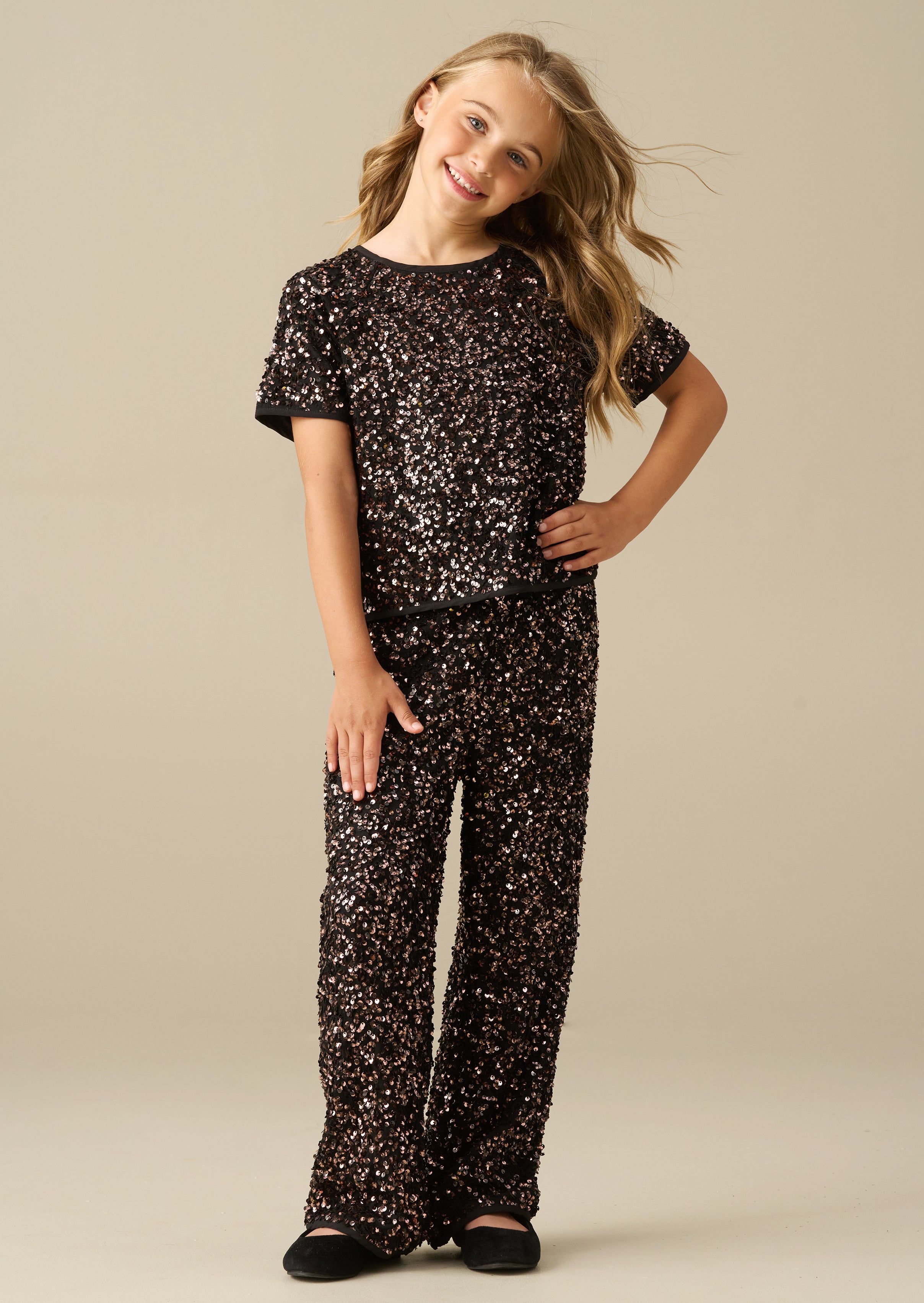Haut à sequins Leona