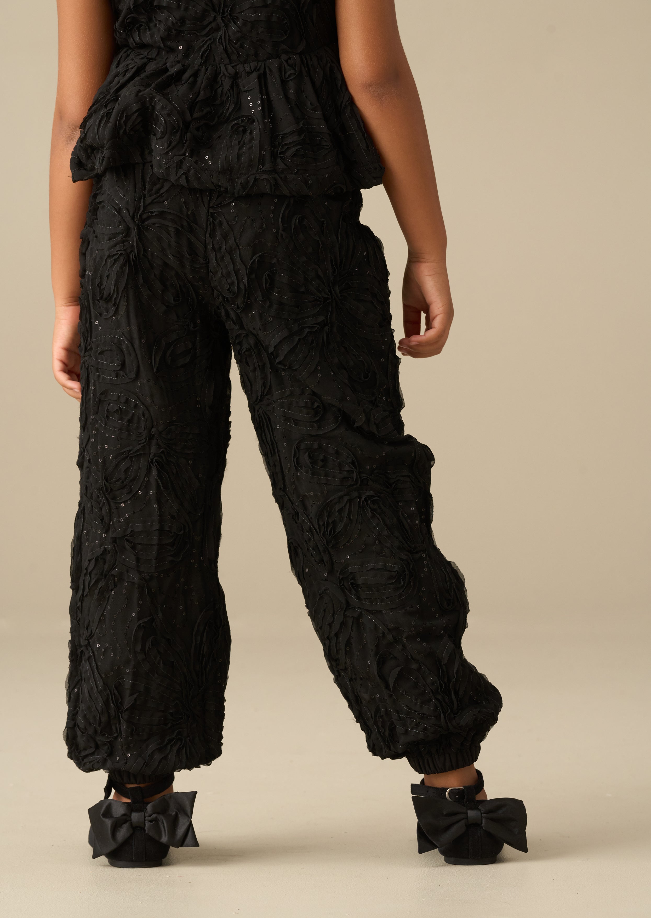 Pantalones globo adornados Mara