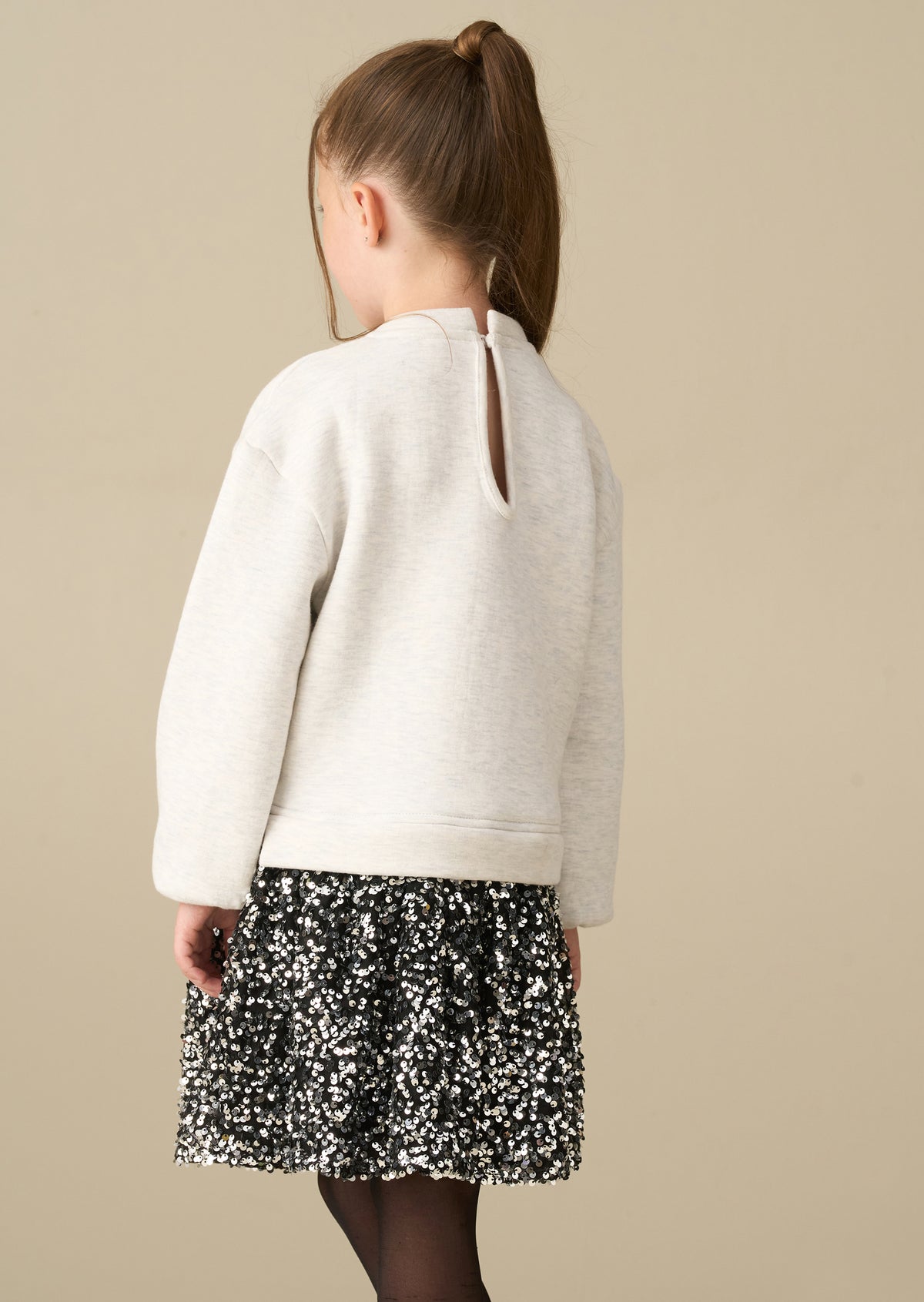Ella Sequin Sweat Dress