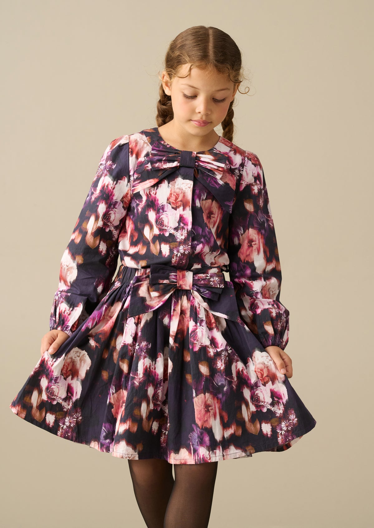 Blouse tissée fleurie Darcey
