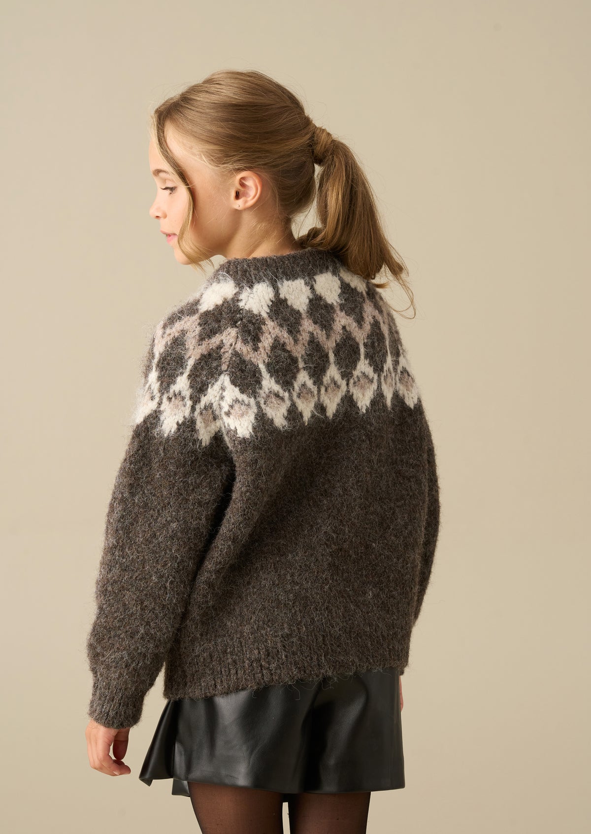 Jersey de punto Fairisle para toda la familia Charlie Chocolate