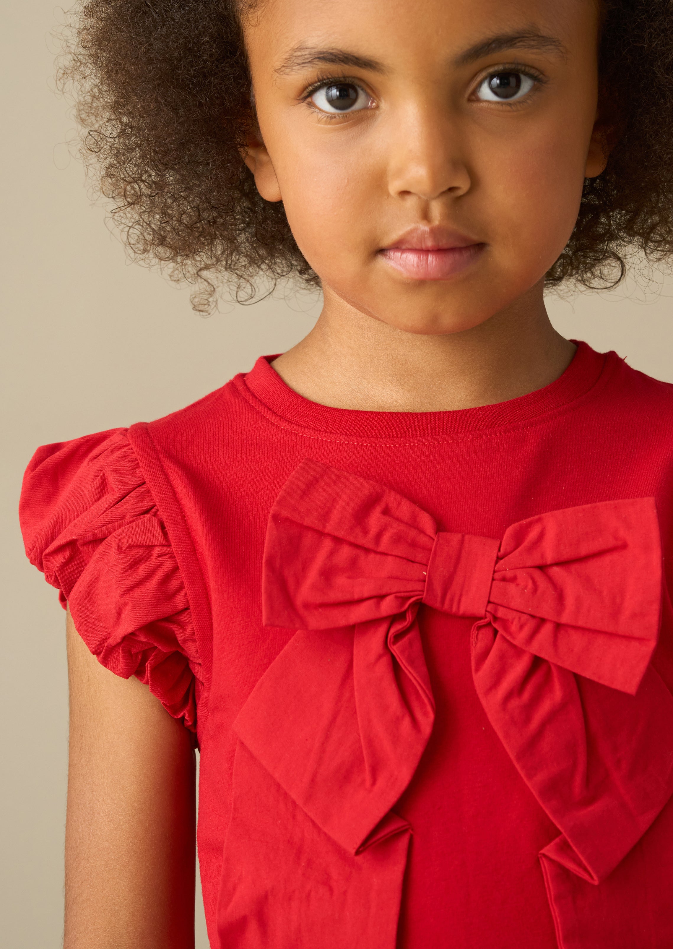 Bonnie Puff Sleeve Bow Top