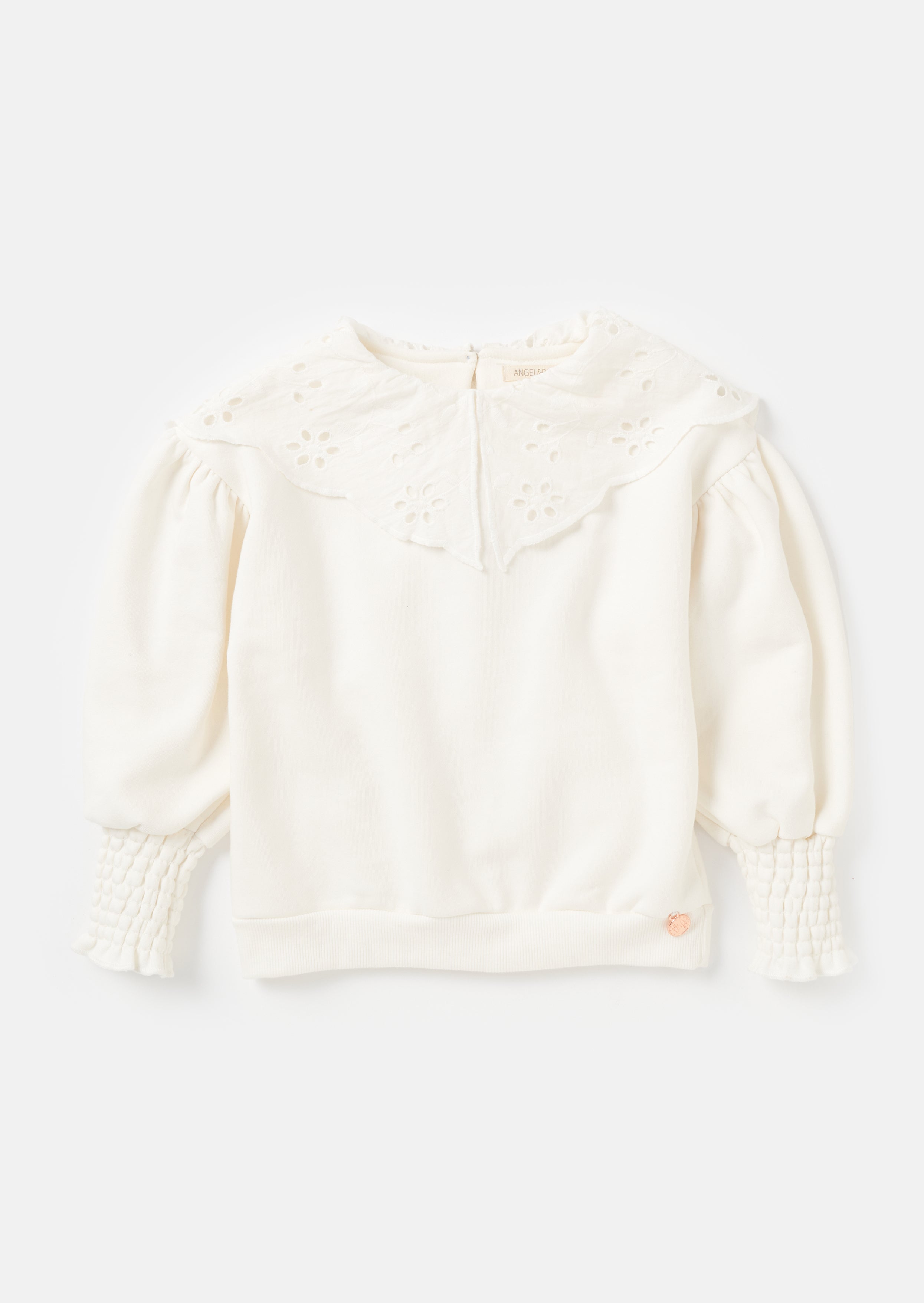 سترة ميا بياقة كريمية