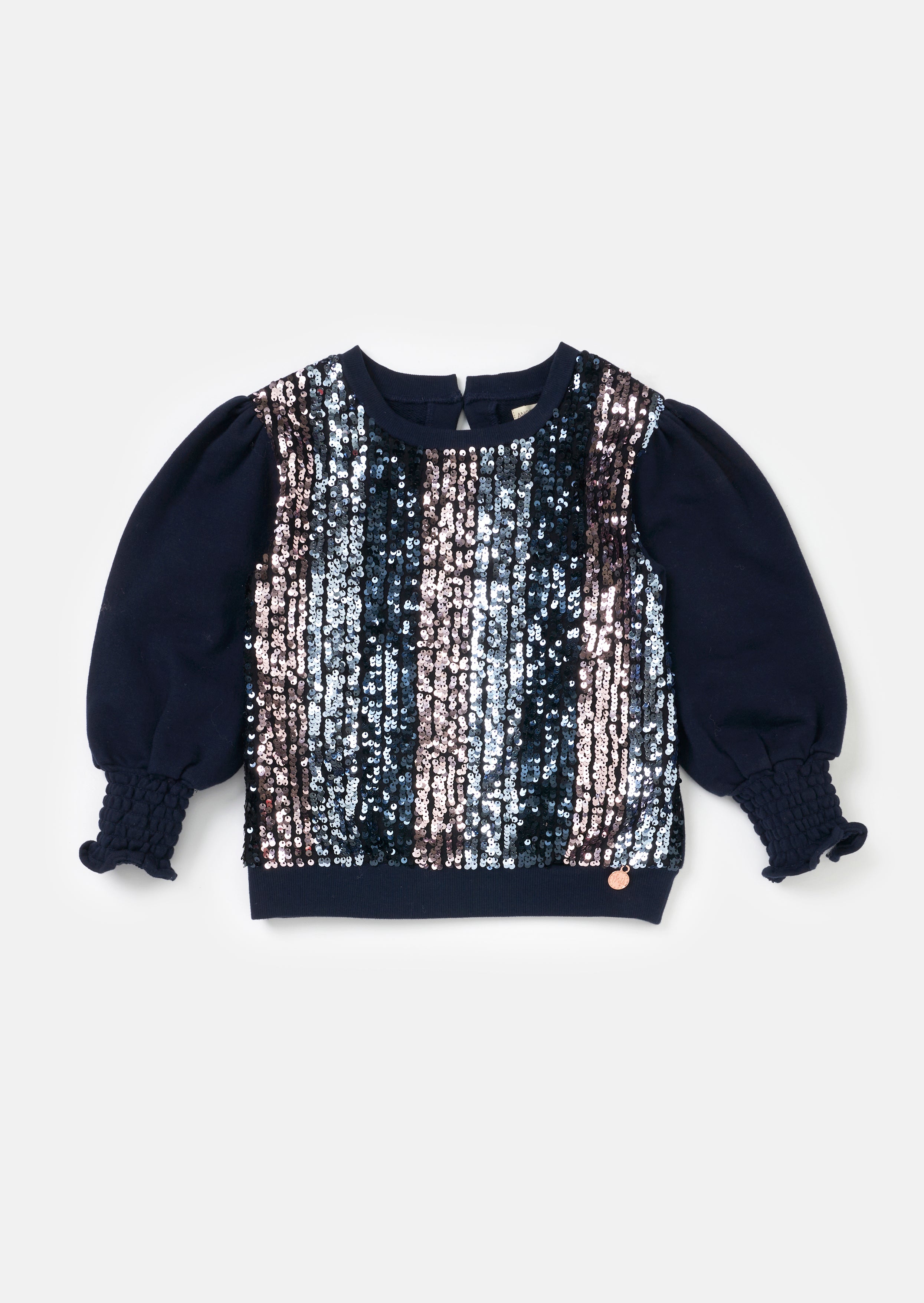 Enid Sweatshirt mit Pailletten vorne