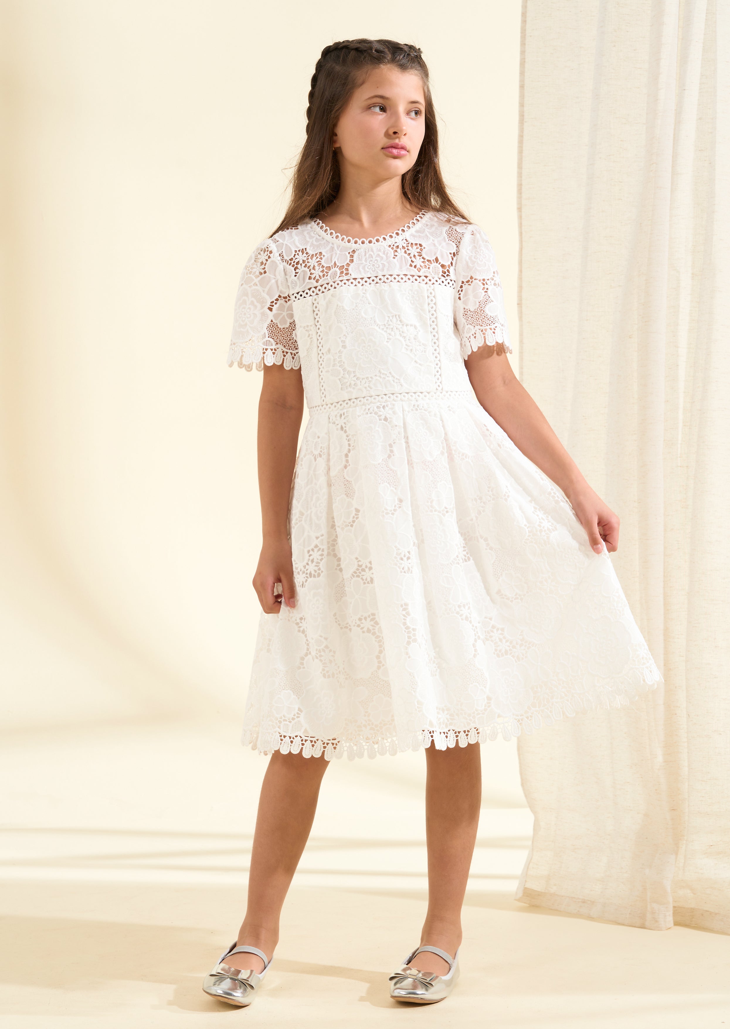 Sukienka Mavea White Lace