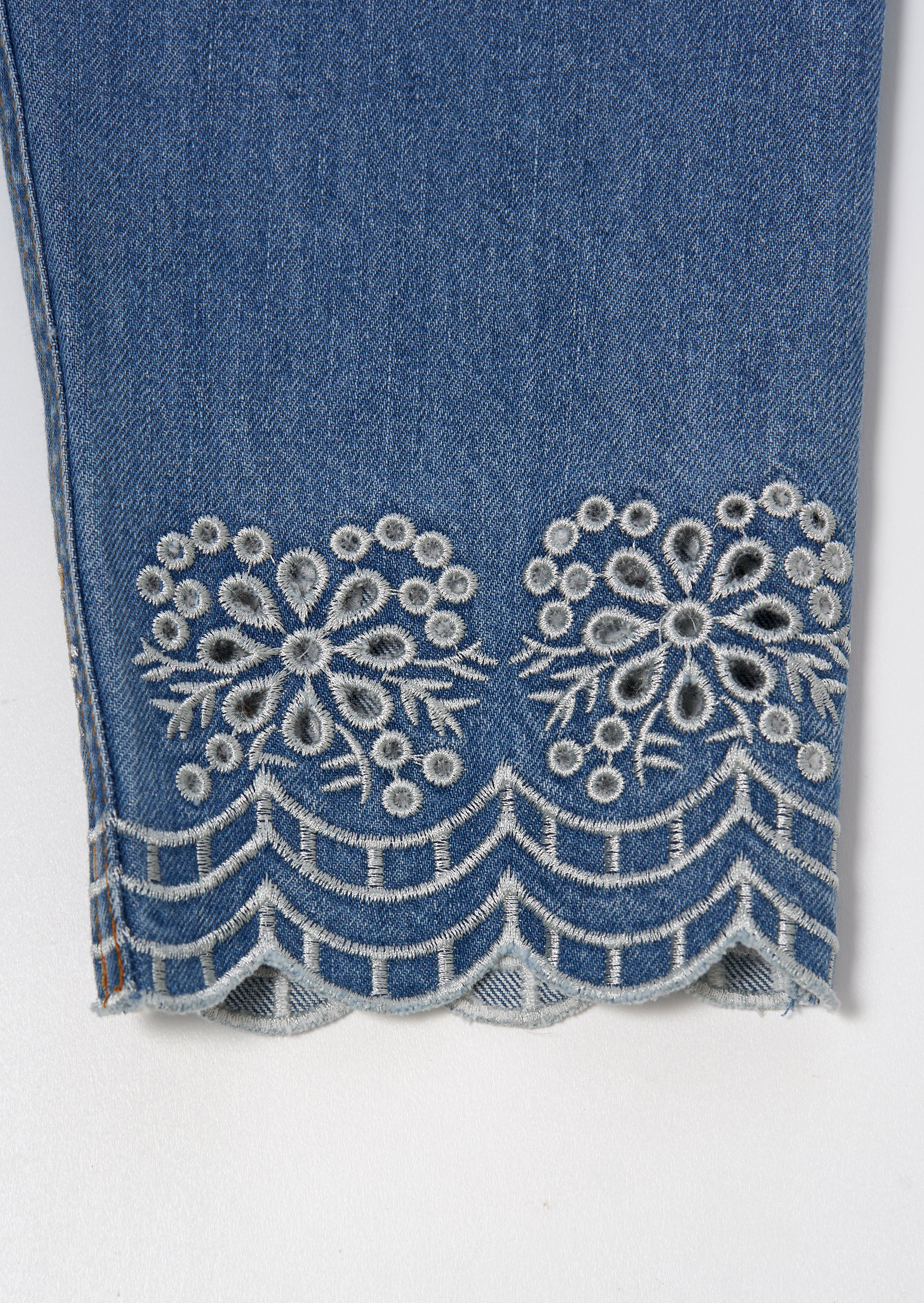 Kendal Embellished Mom Fit Jean