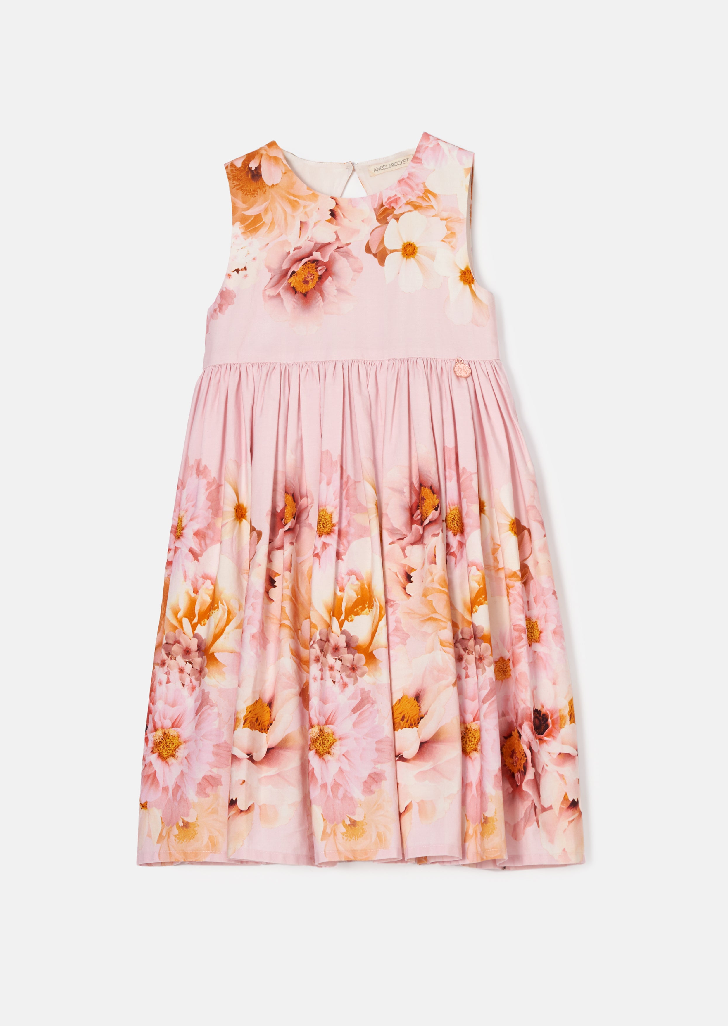 إميليا فستان حديقة الأزهار الوردي