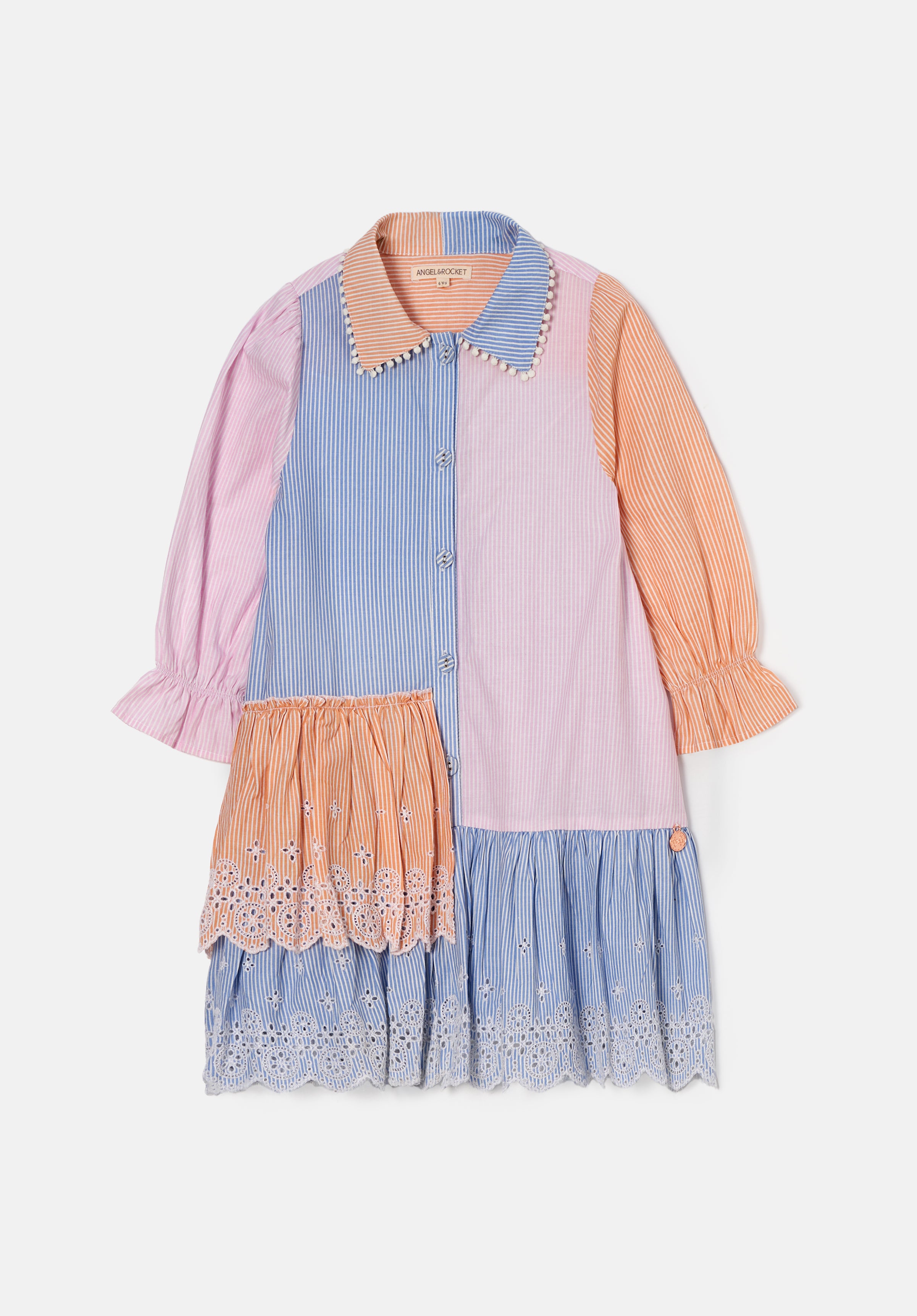 Robe chemise rayée Frankie