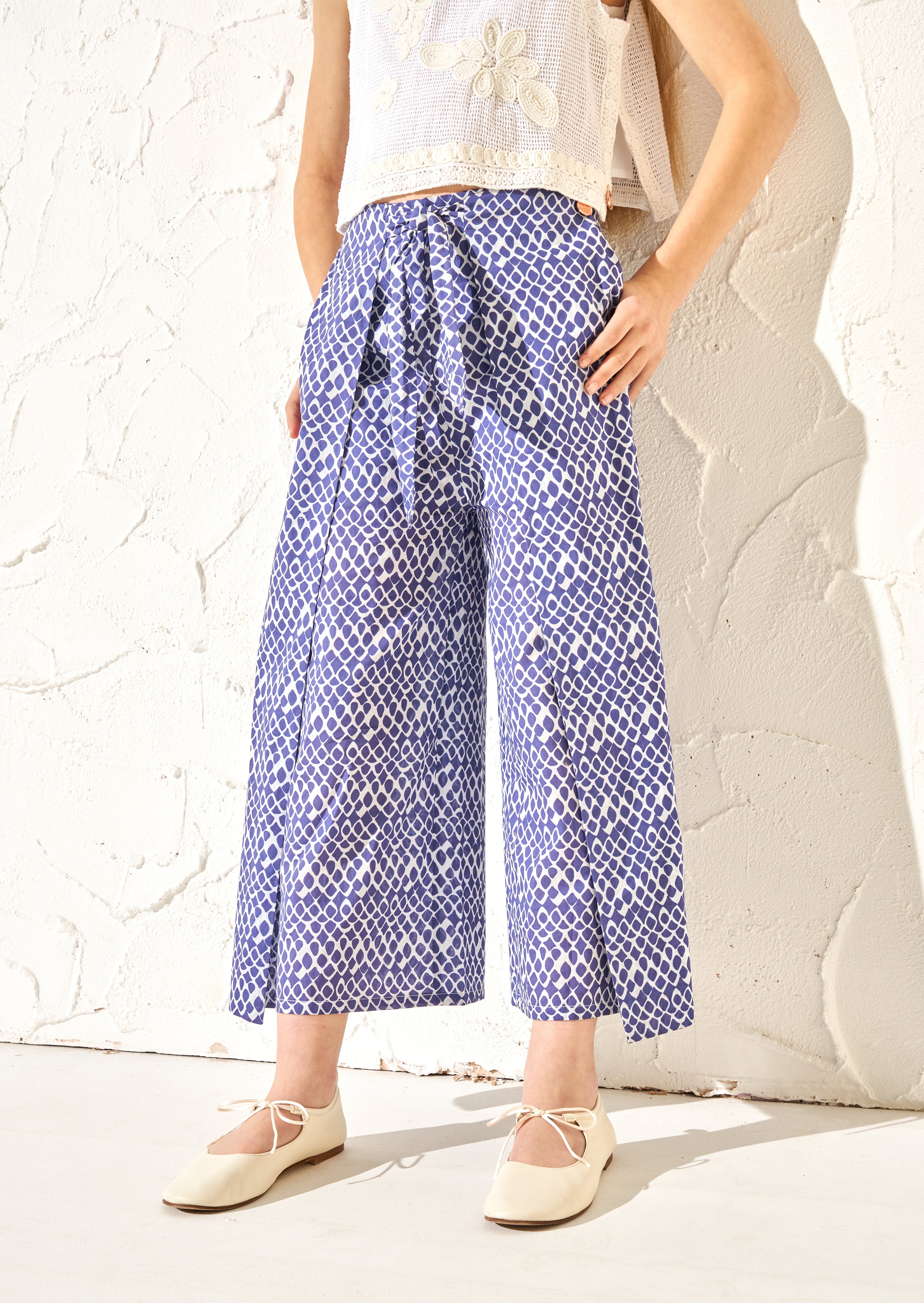 Stella Blue Print Wickelhose