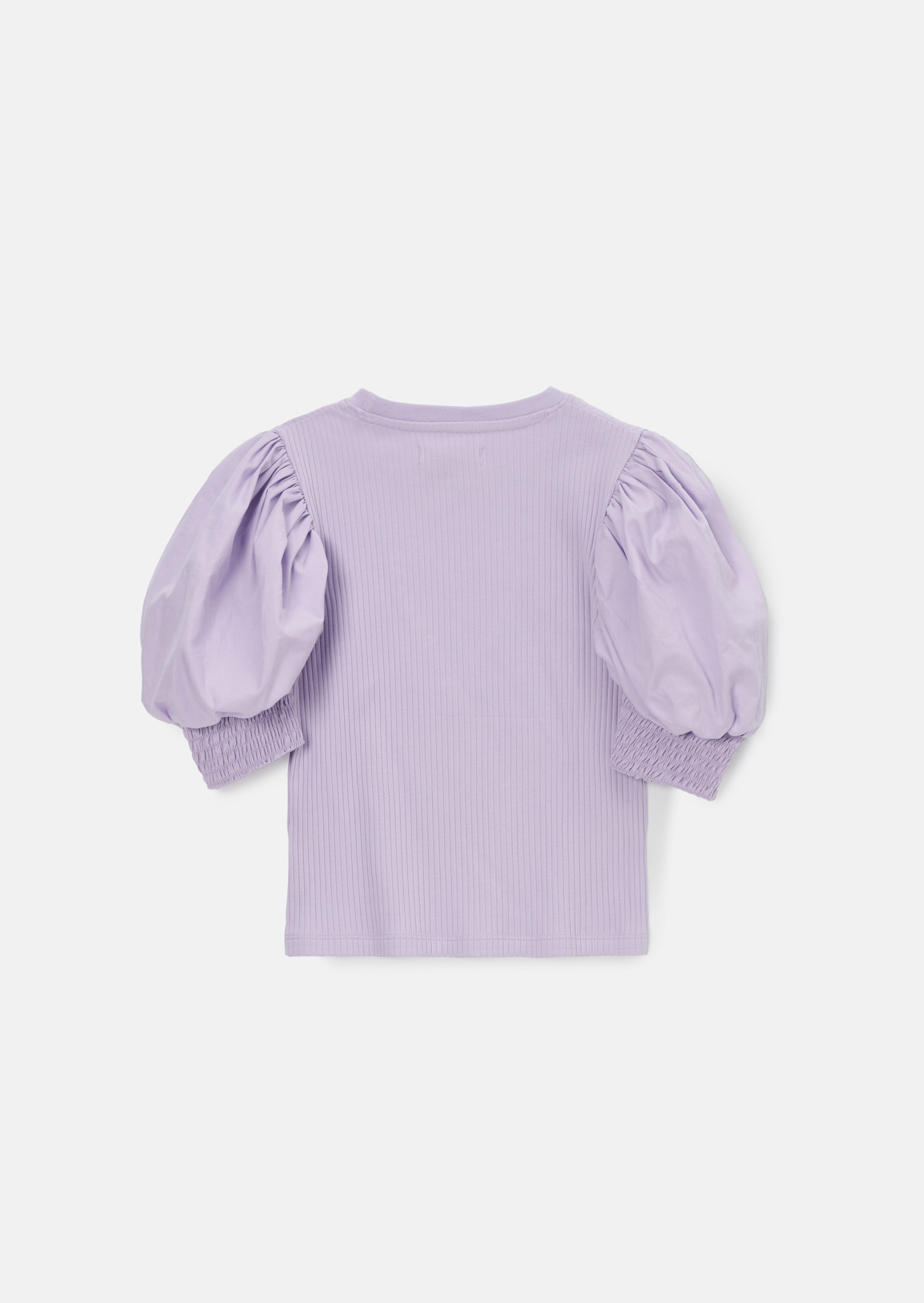Top a coste cuore viola Agatha