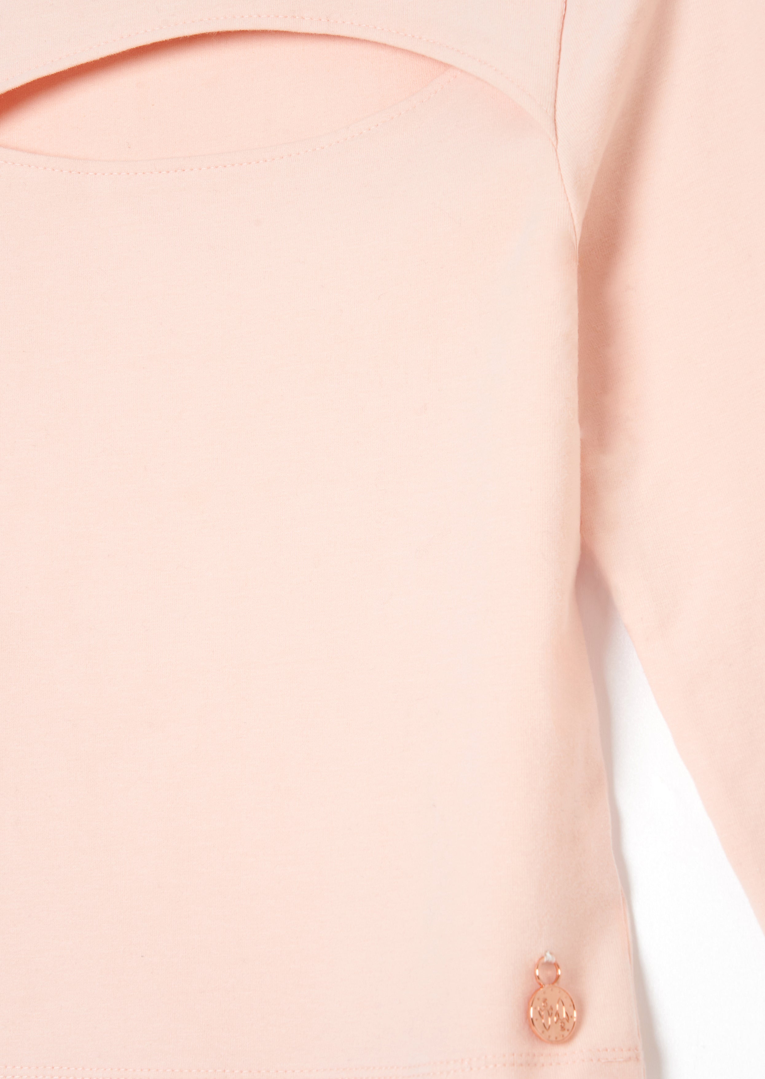 Elle Pink Langarm Schicht-T