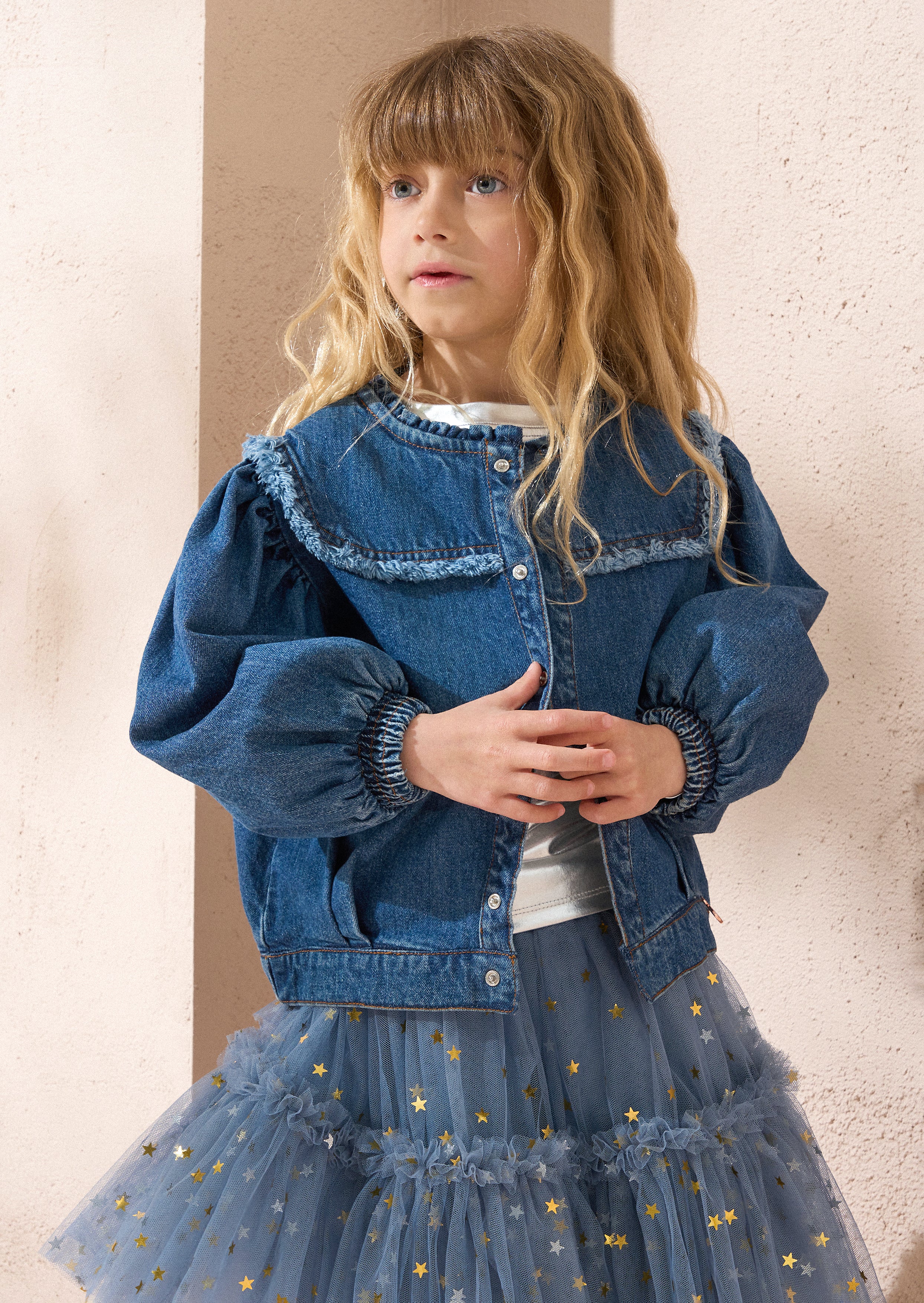 Giselle Jeanshemdjacke