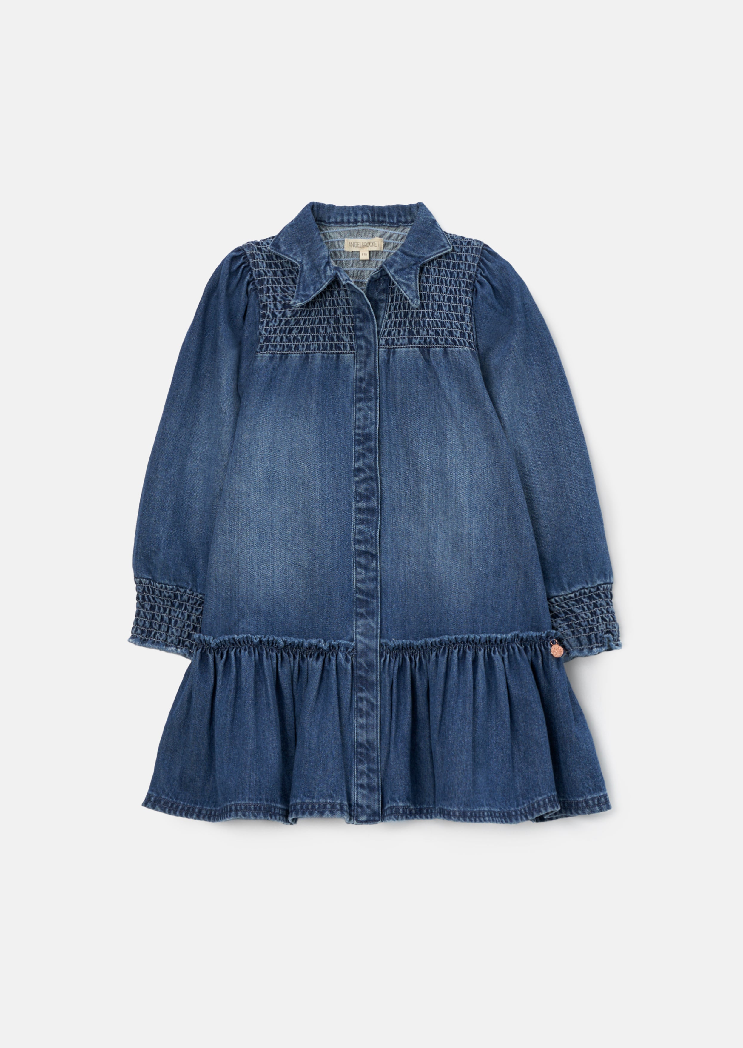Sukienka z kołnierzem w gwiazdy Rafferty Denim