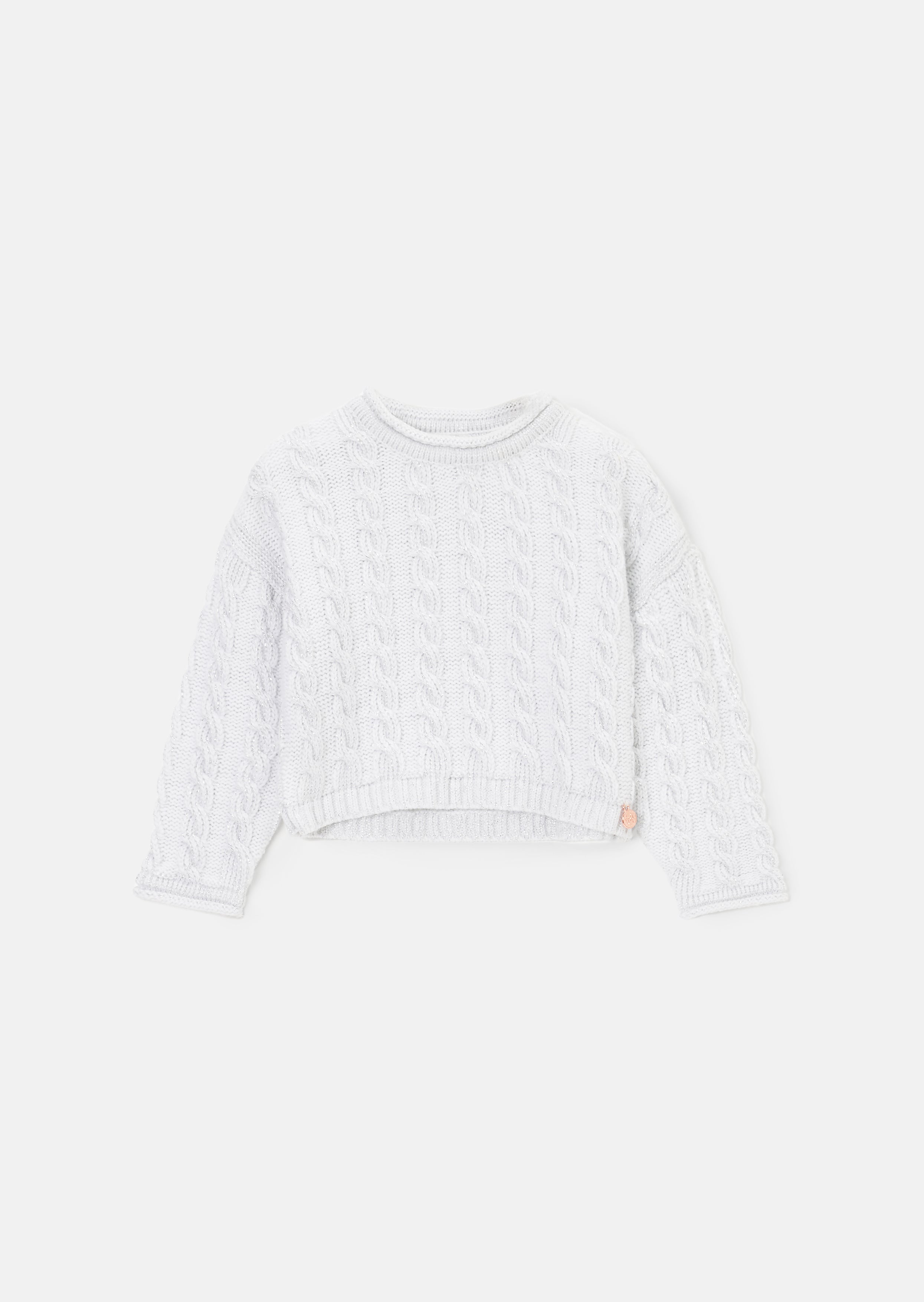 Ariel Silber Metallic Pullover