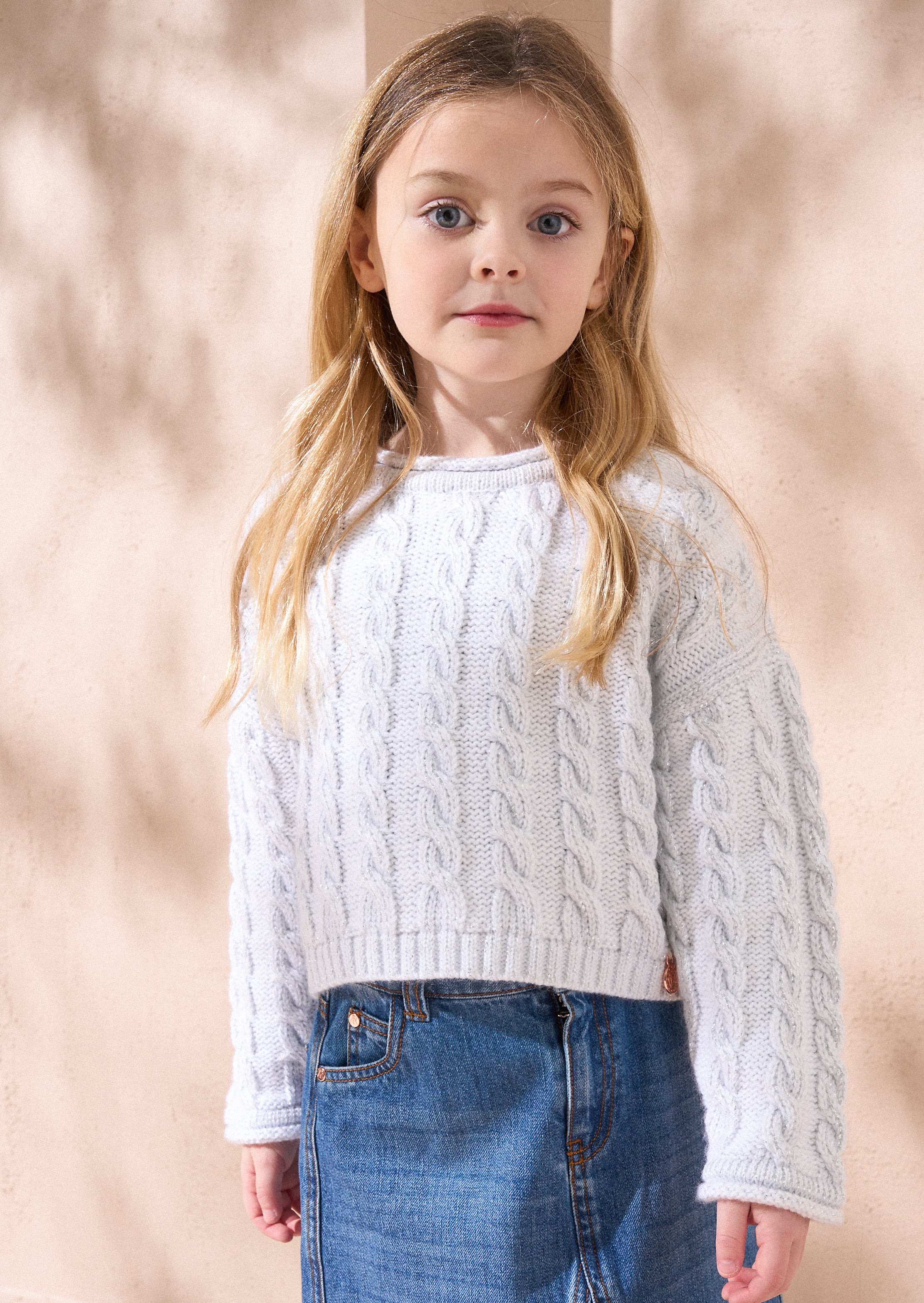 Ariel Silber Metallic Pullover