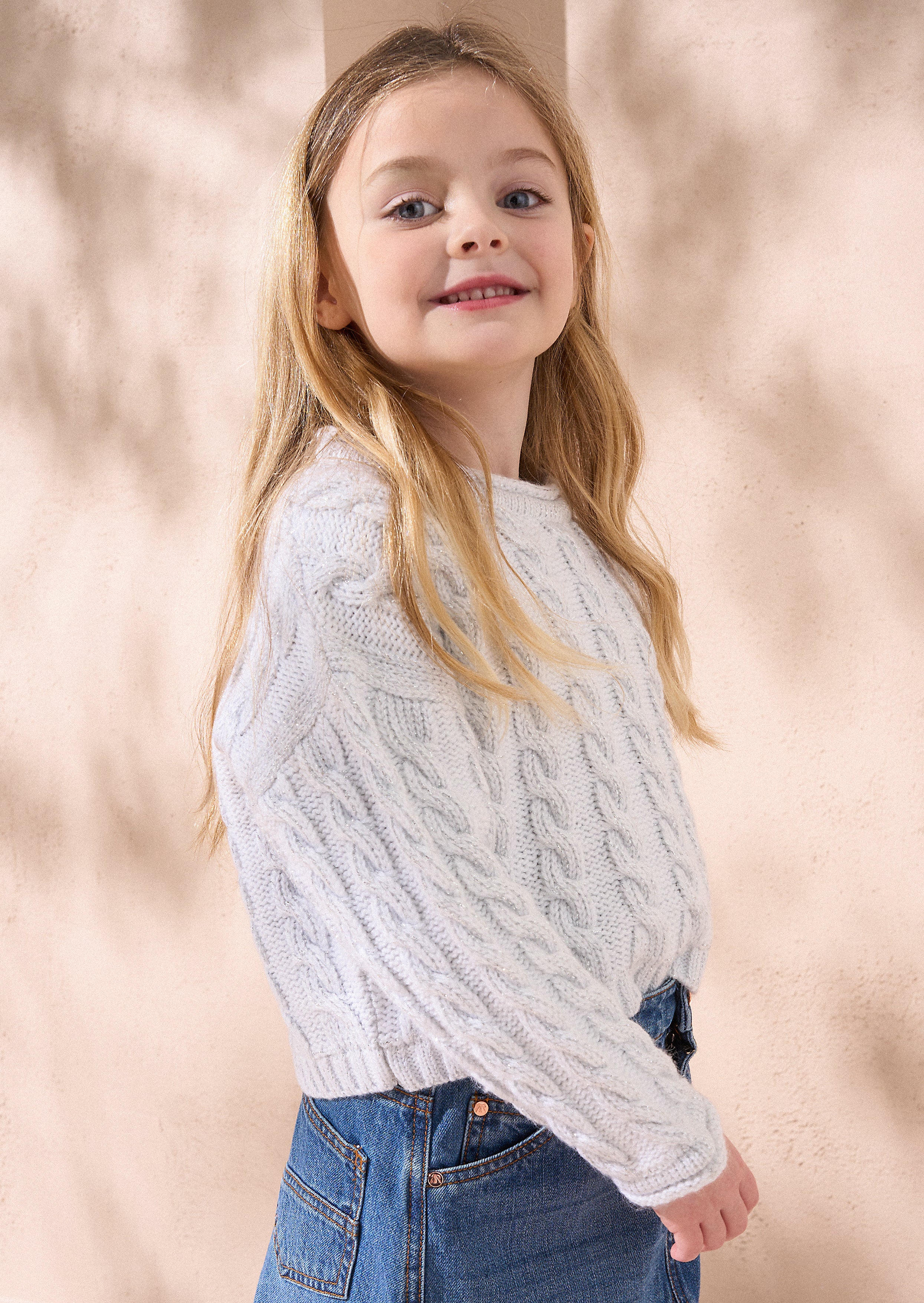 Ariel Silber Metallic Pullover
