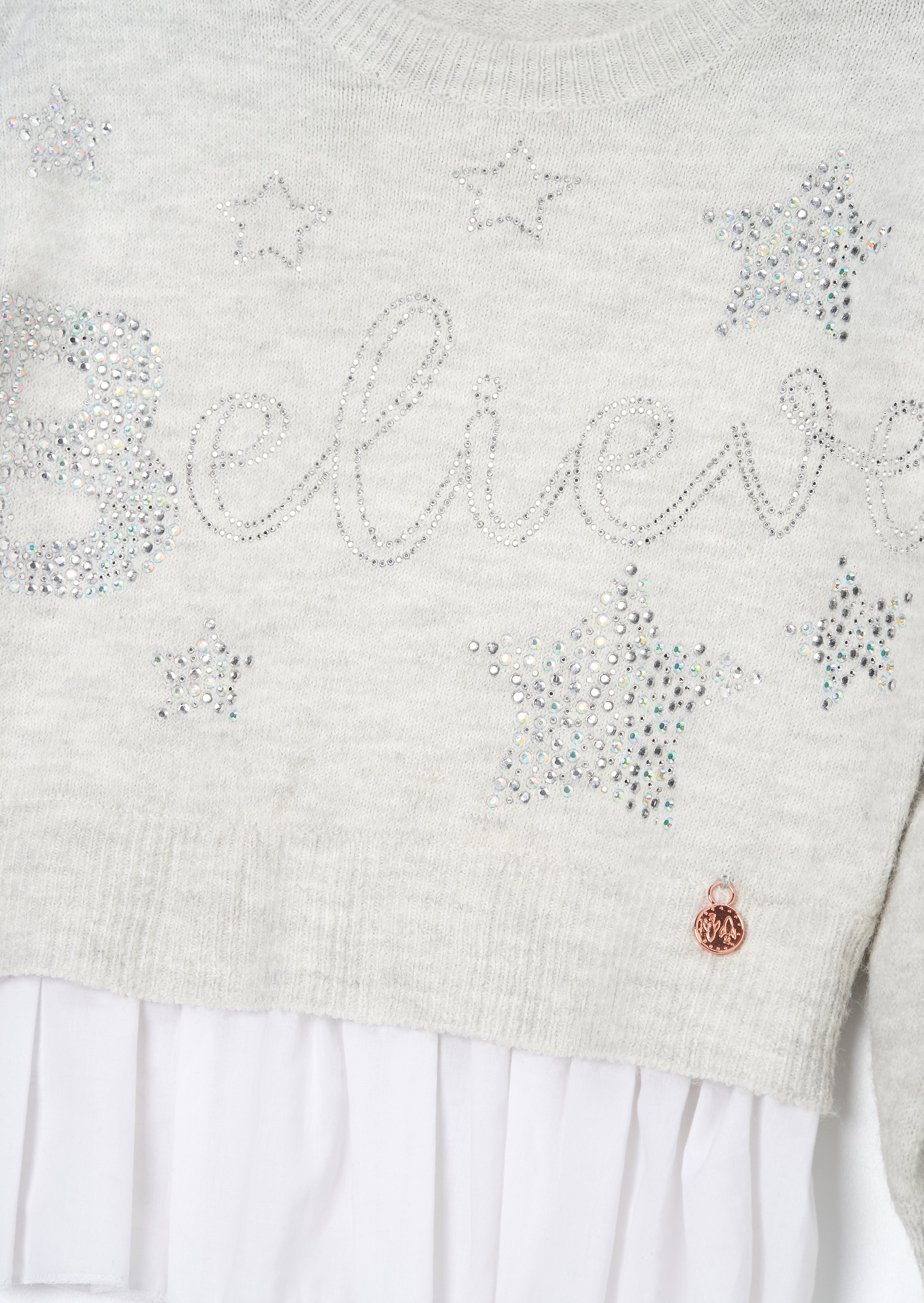 Esther Grey Believe Sparkle Sweter