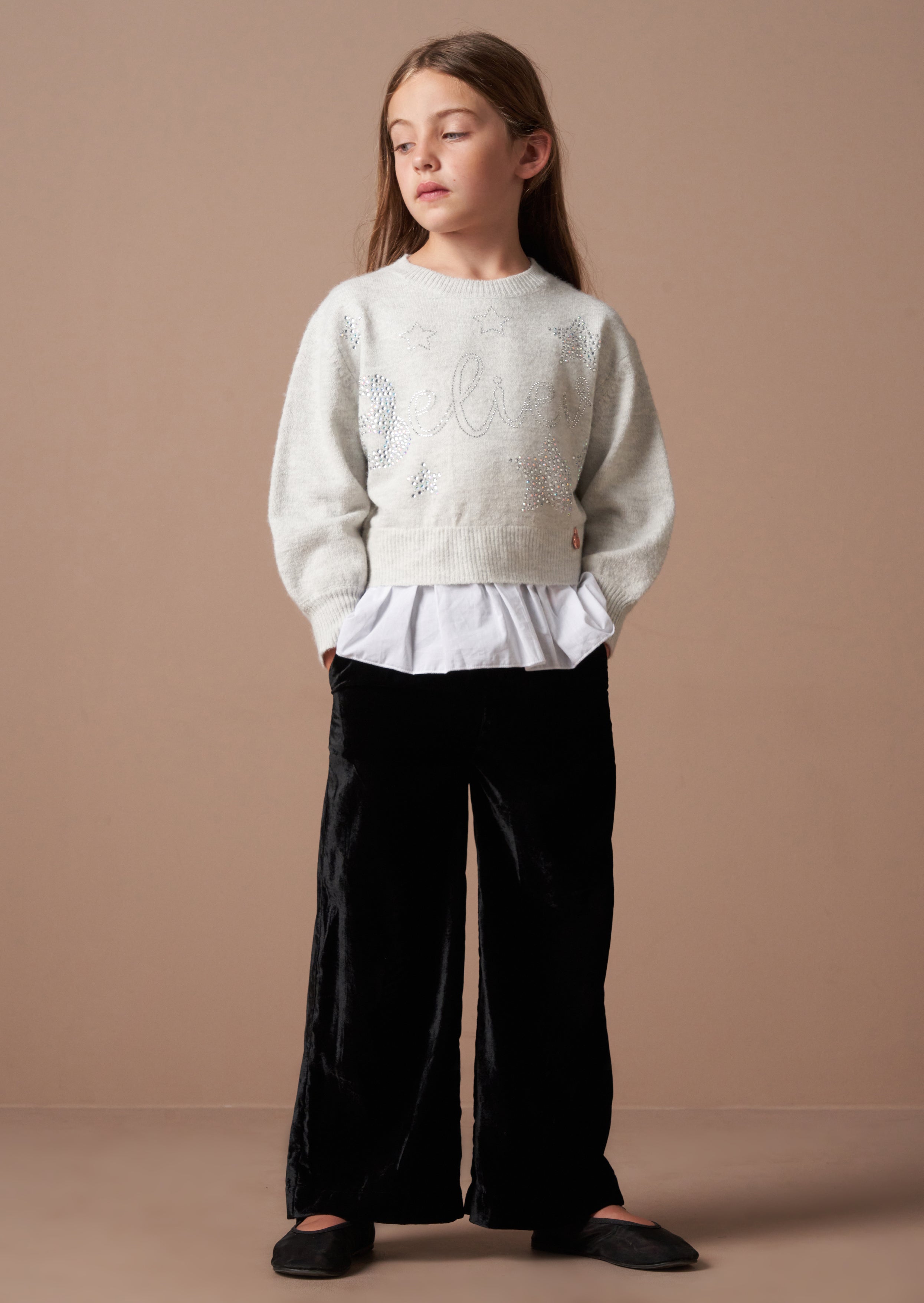 Esther Grey Believe Sparkle Sweter