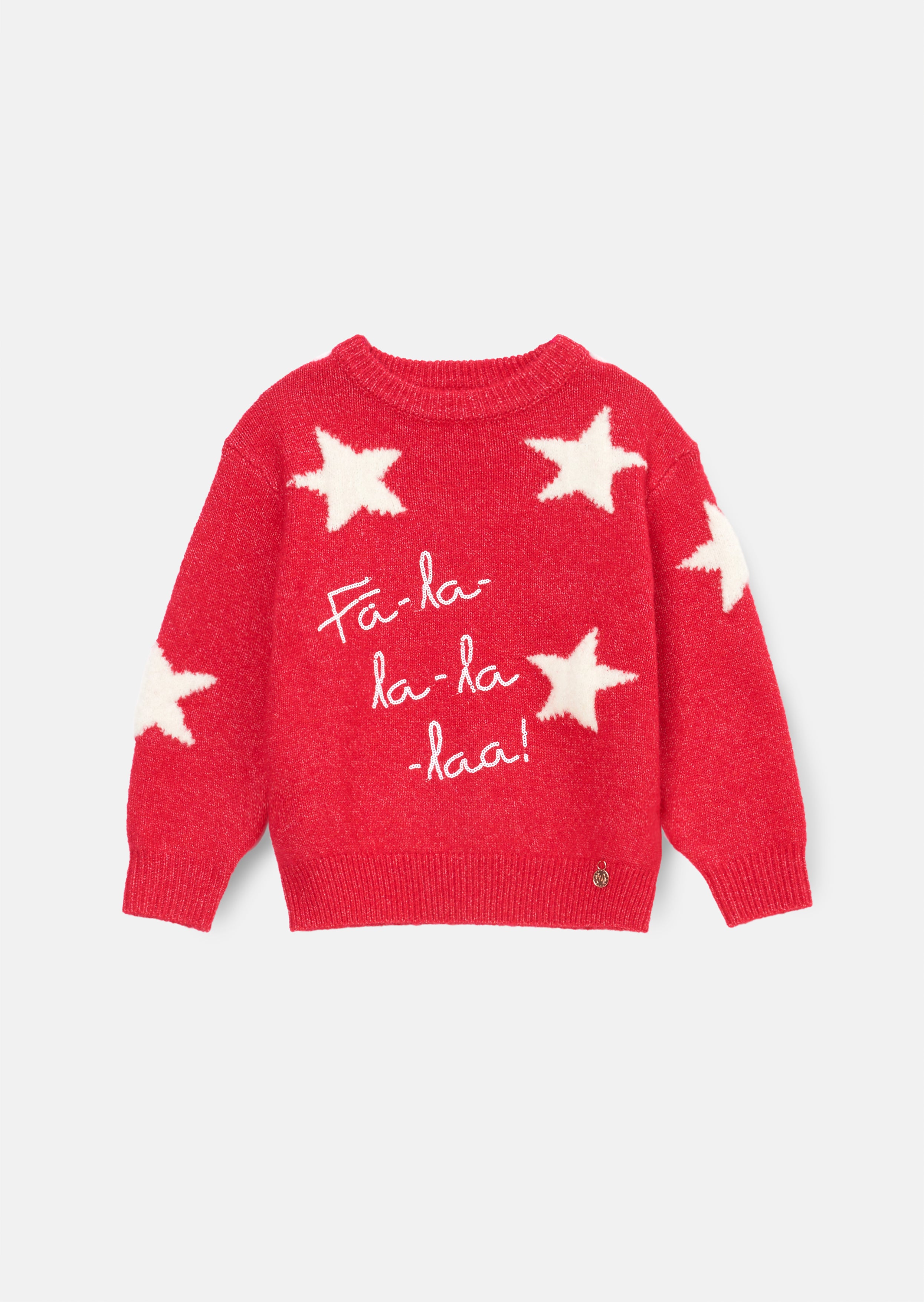 Mary Red FA LA LA Sweter