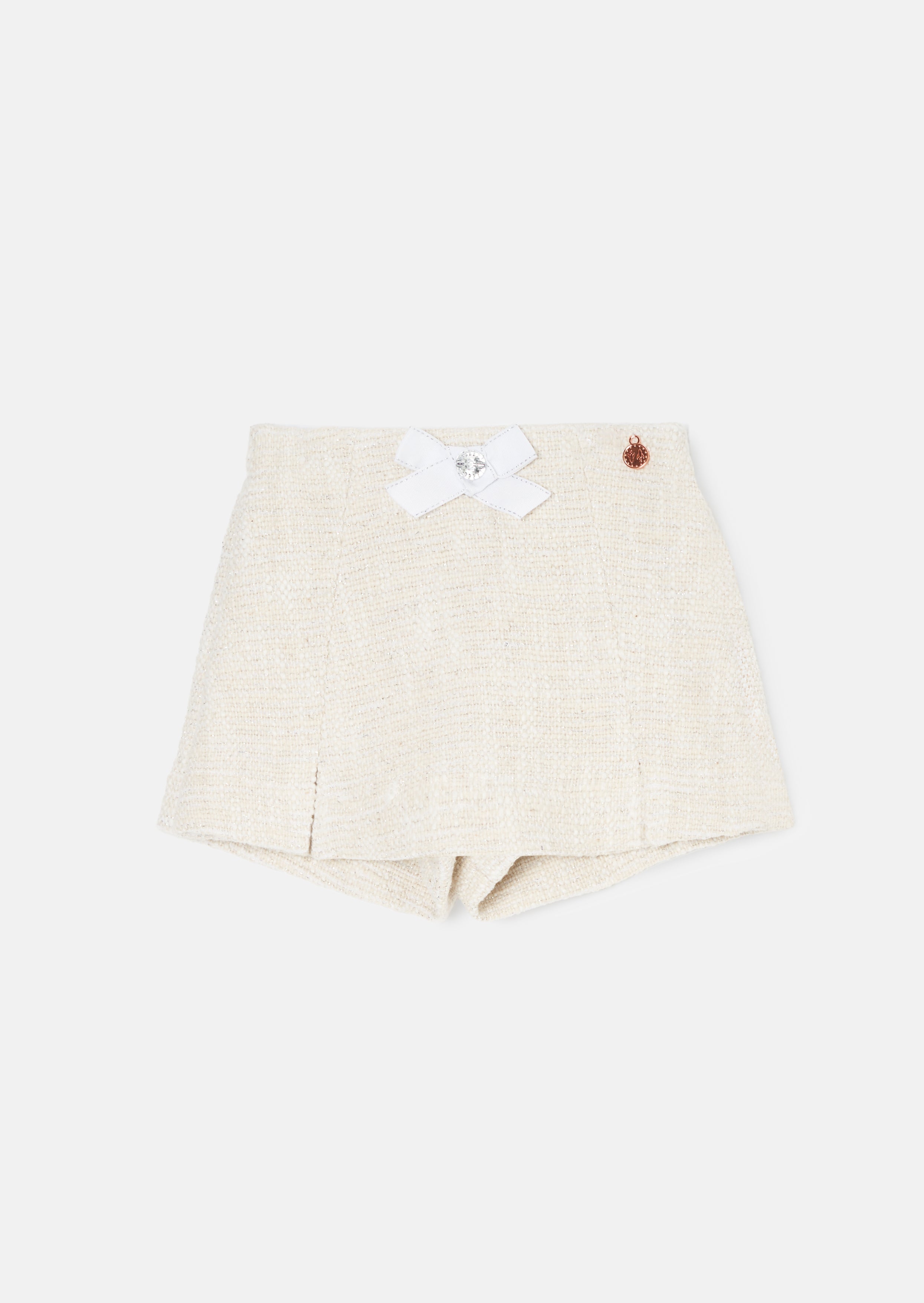 Opal Natural Tweed Short