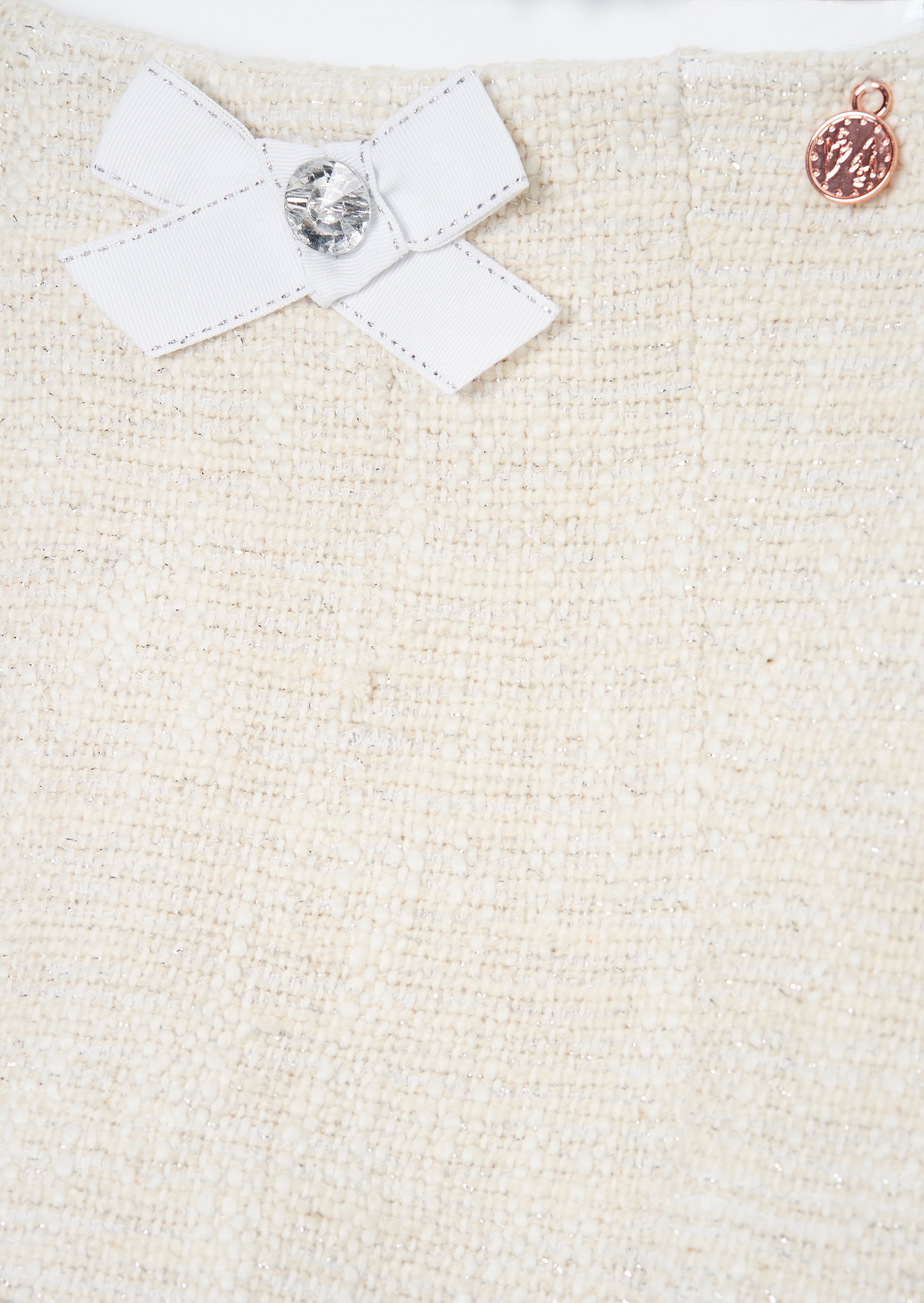 Opal Natural Tweed Short