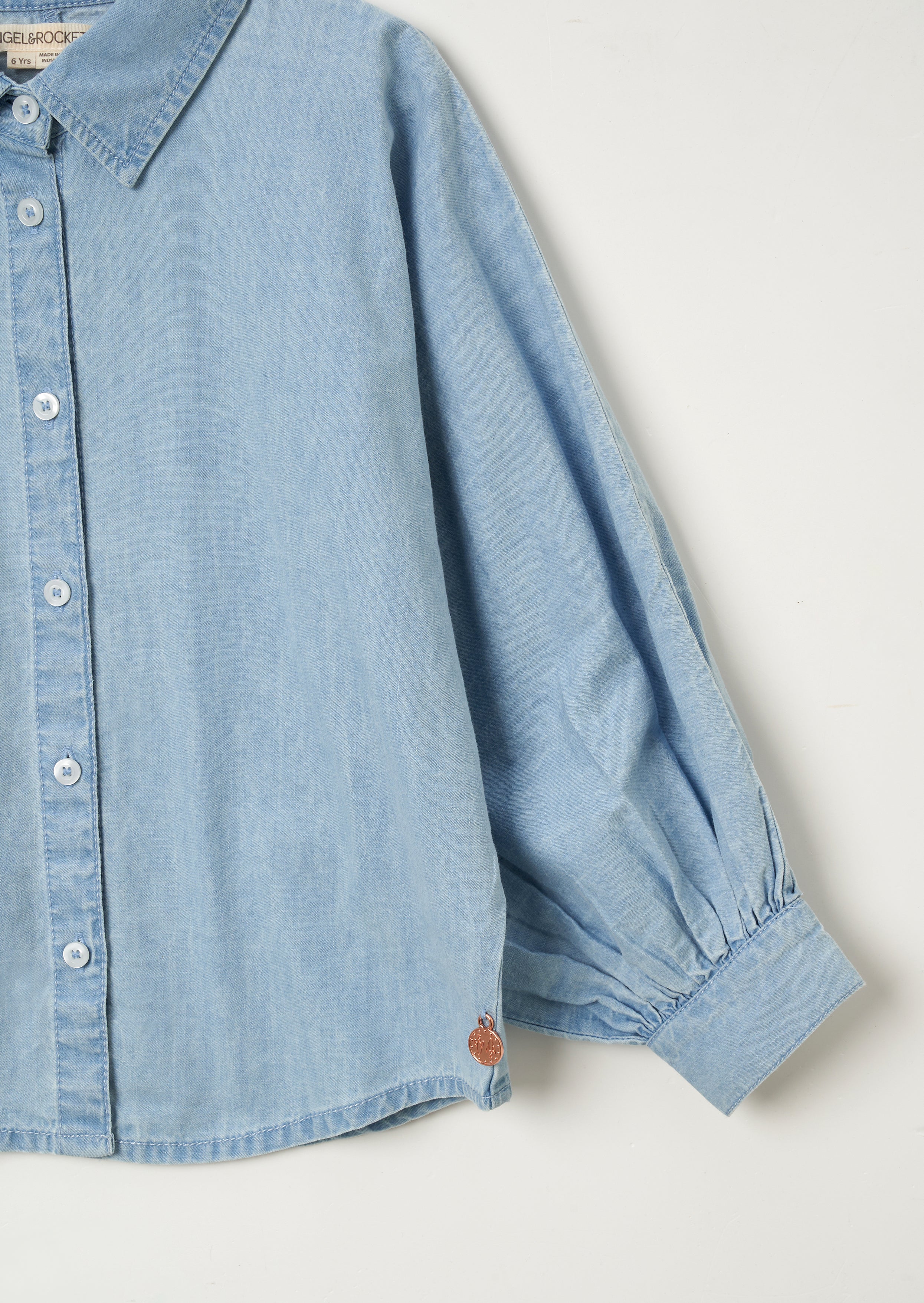 Stella Blau Jeanshemd