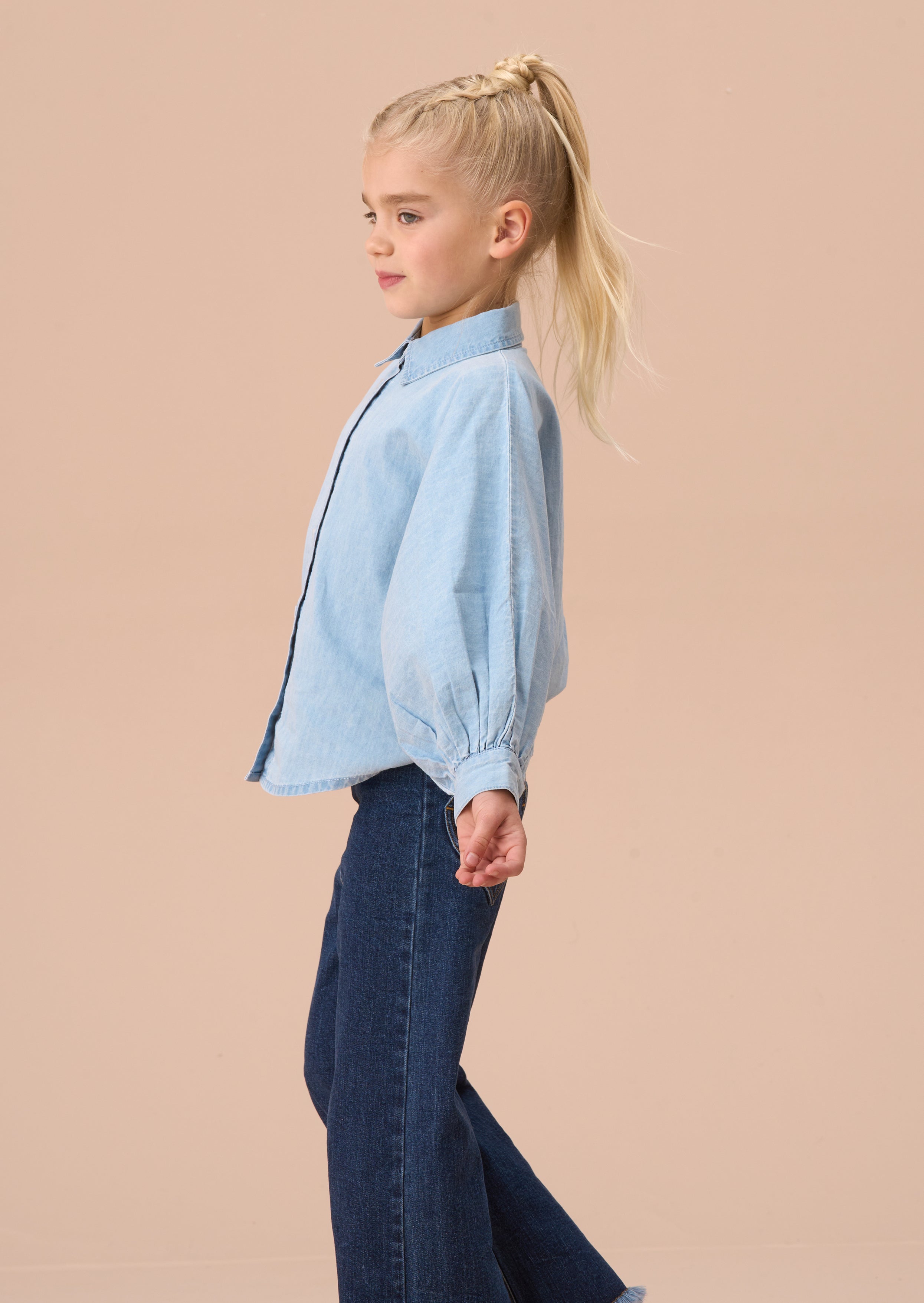 Stella Blau Jeanshemd