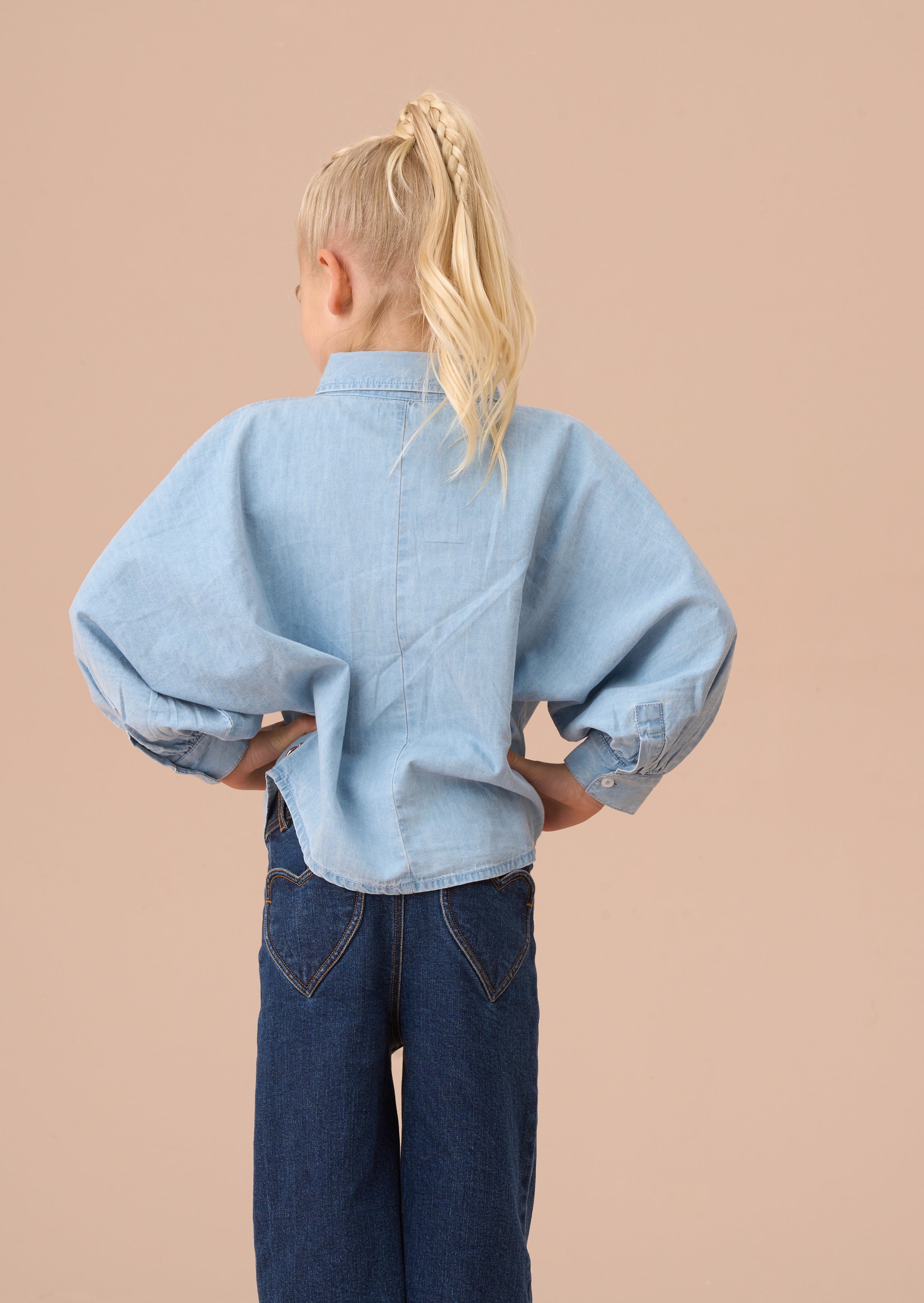Stella Blau Jeanshemd