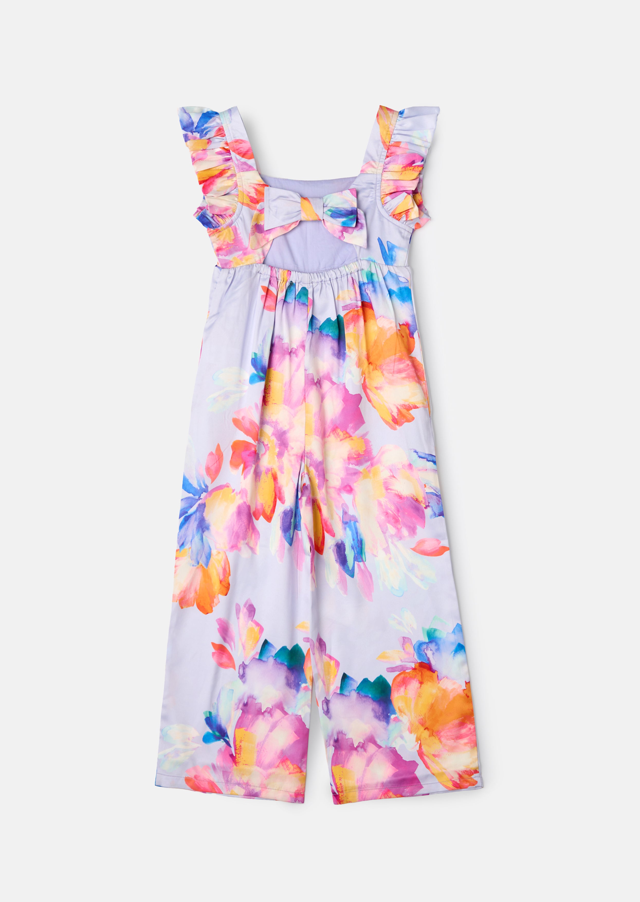 Tia Lila Weitbein Bedruckter Jumpsuit